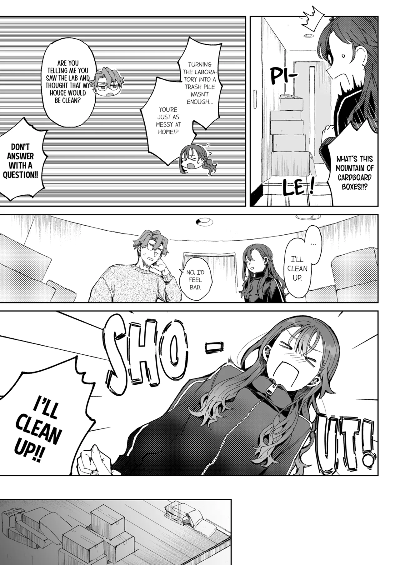 [Otsui Mikage (Otomeshi Mikage)] Kenkyuu Naiyou wa Seikan Kaihatsu!? ~Wata-chan wa Kyouju no H na Jikkendai~ | Researching Sexual Development!? -Wata Becomes Her Professor's Test Subject for Sex- Chapter 1-7 [English] page 28 - full censorship pantyhose hentai manga - read online free