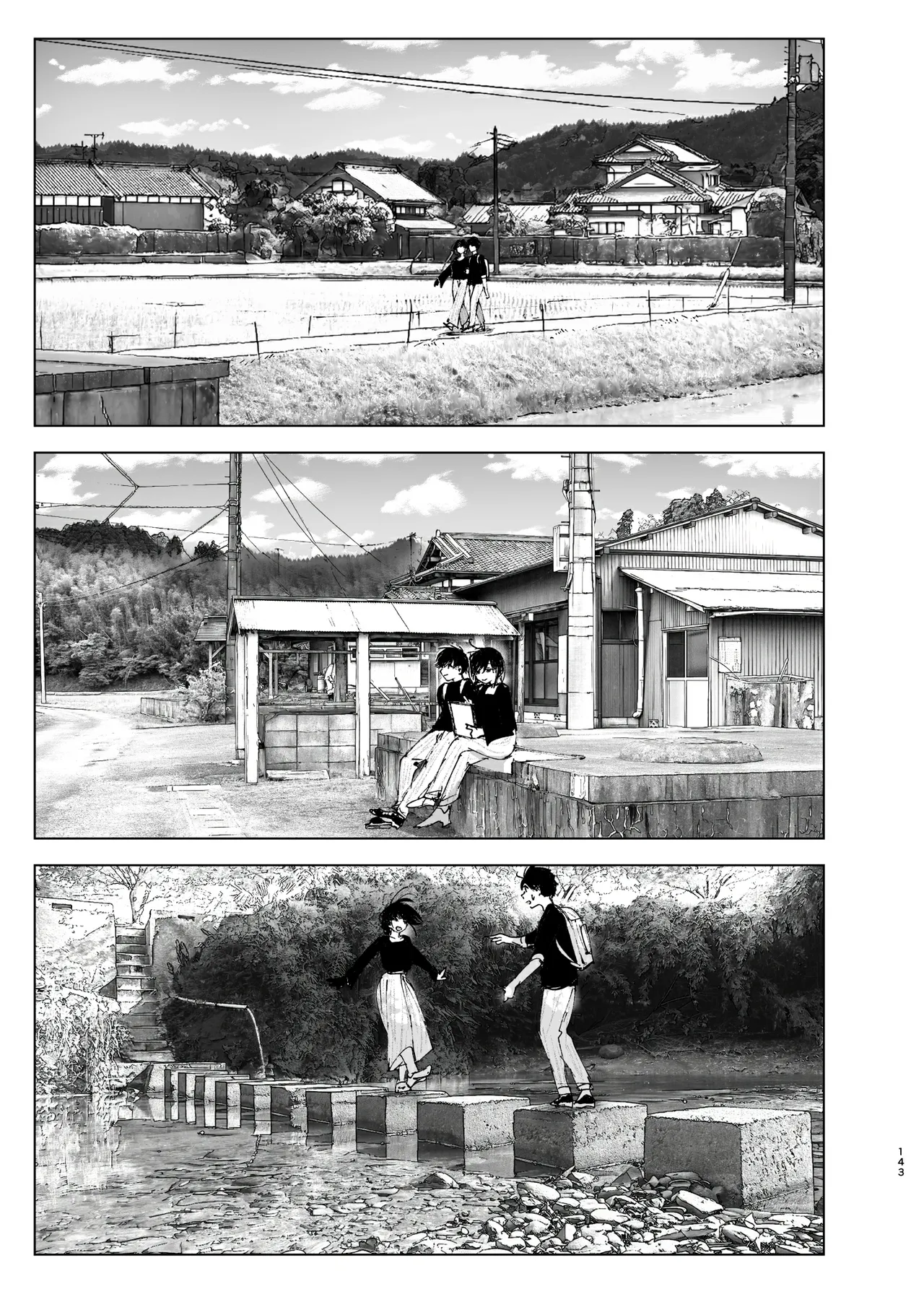 Monogatari no You ni | 正如我们共同谱写的故事那般 page 143 original parody - sole female sole male hentai manga - read online free