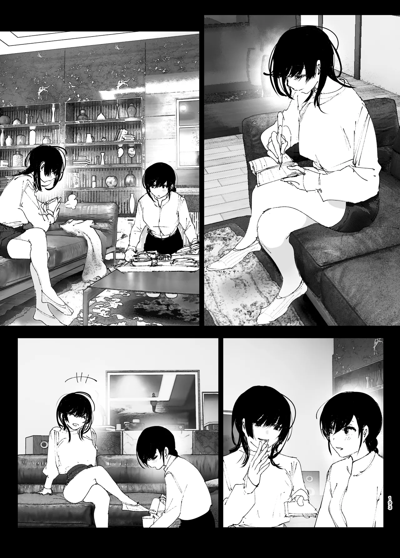 Monogatari no You ni | 正如我们共同谱写的故事那般 page 193 original parody - big breasts uncensored hentai manga - read online free