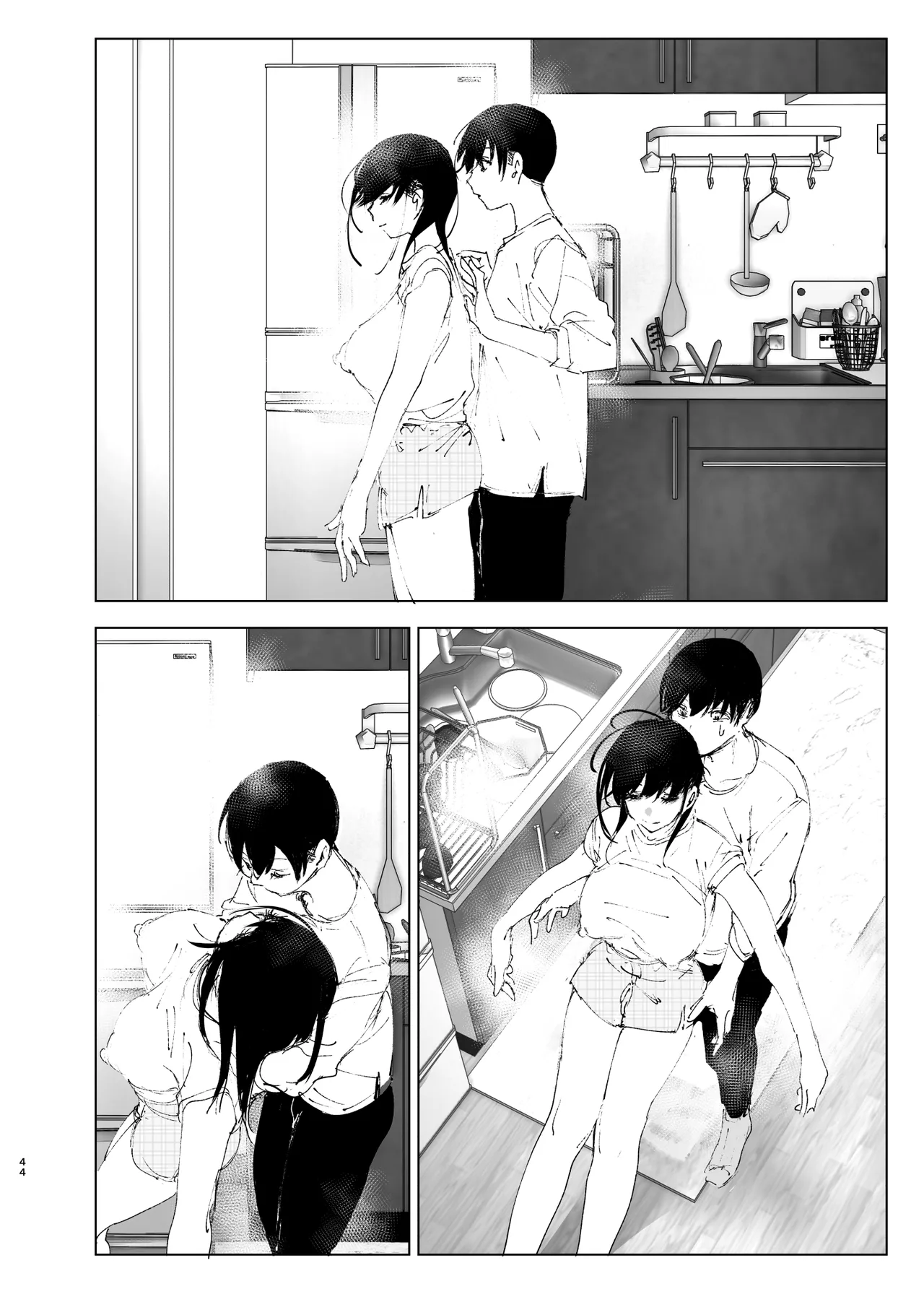 Monogatari no You ni | 正如我们共同谱写的故事那般 page 44 original parody - sole female sole male hentai manga - read online free