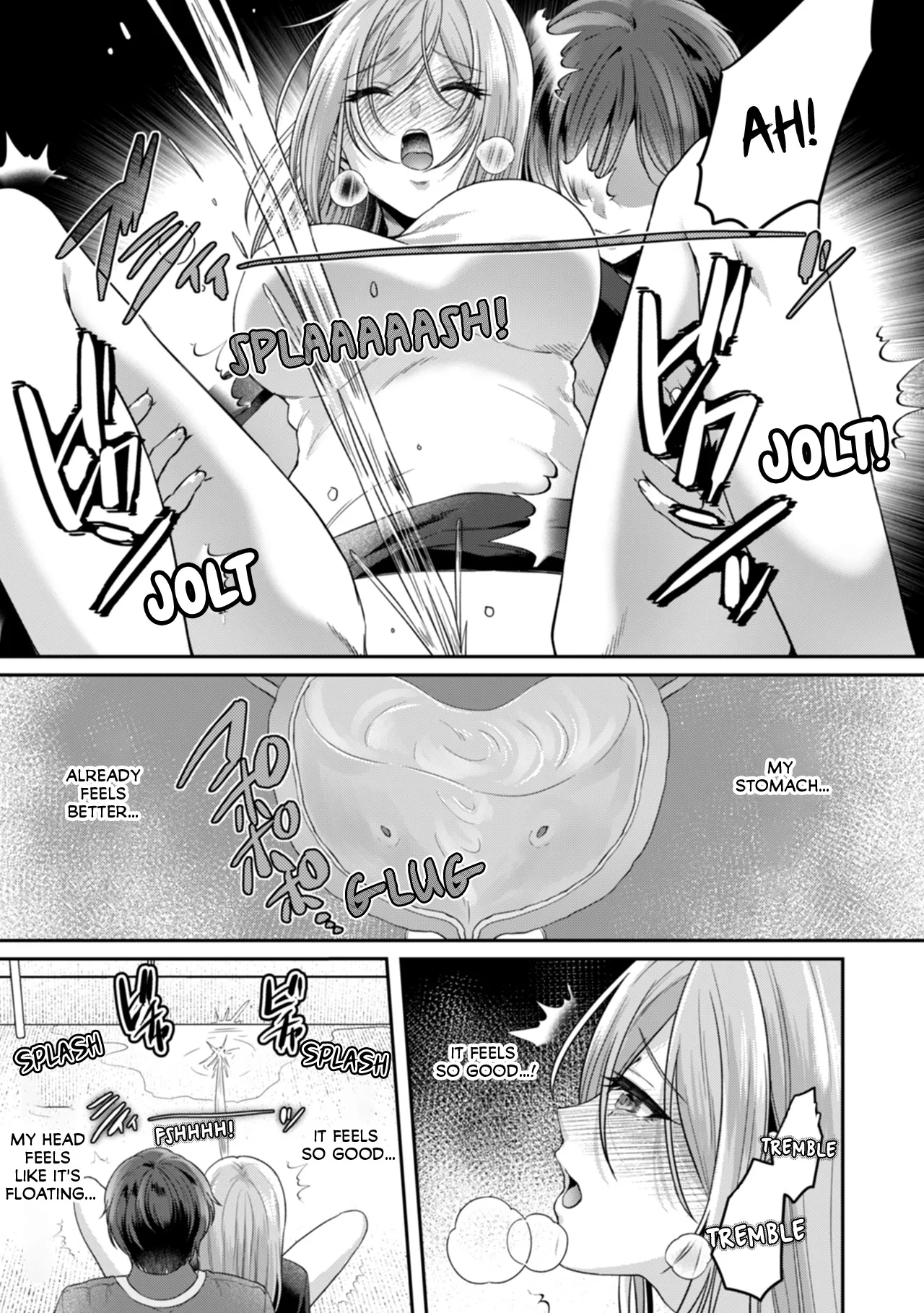 Manin Densha de Shikkin Sunzen!? Chikan Danshi no Ijiwaru na Yubi de Ikasare Tsuzuketa OL | Almost Pissing on a Crowded Train?! #1-10 page 113 - full censorship big breasts hentai manga - read online free