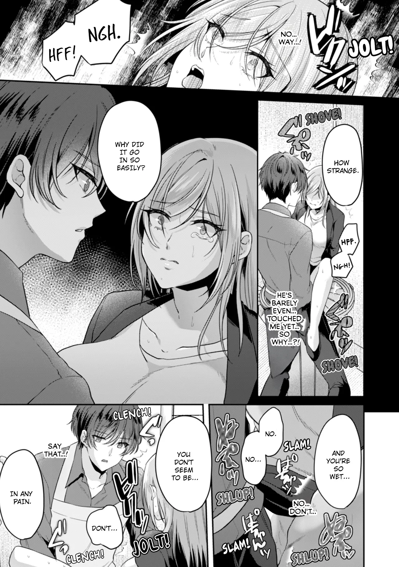 Manin Densha de Shikkin Sunzen!? Chikan Danshi no Ijiwaru na Yubi de Ikasare Tsuzuketa OL | Almost Pissing on a Crowded Train?! #1-10 page 119 - big breasts chastity belt hentai manga - read online free