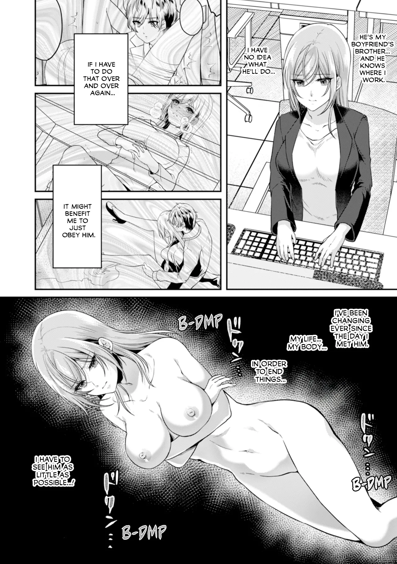 Manin Densha de Shikkin Sunzen!? Chikan Danshi no Ijiwaru na Yubi de Ikasare Tsuzuketa OL | Almost Pissing on a Crowded Train?! #1-10 page 128 - full censorship big breasts hentai manga - read online free