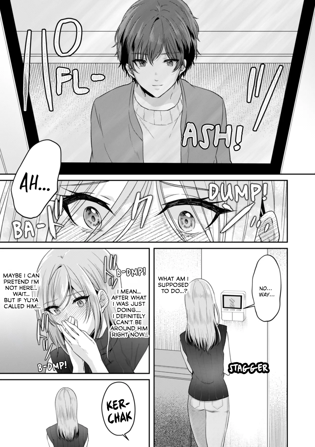 Manin Densha de Shikkin Sunzen!? Chikan Danshi no Ijiwaru na Yubi de Ikasare Tsuzuketa OL | Almost Pissing on a Crowded Train?! #1-10 page 150 - big breasts chastity belt hentai manga - read online free