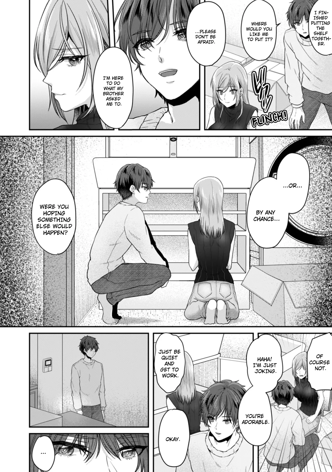 Manin Densha de Shikkin Sunzen!? Chikan Danshi no Ijiwaru na Yubi de Ikasare Tsuzuketa OL | Almost Pissing on a Crowded Train?! #1-10 page 153 - big breasts chastity belt hentai manga - read online free