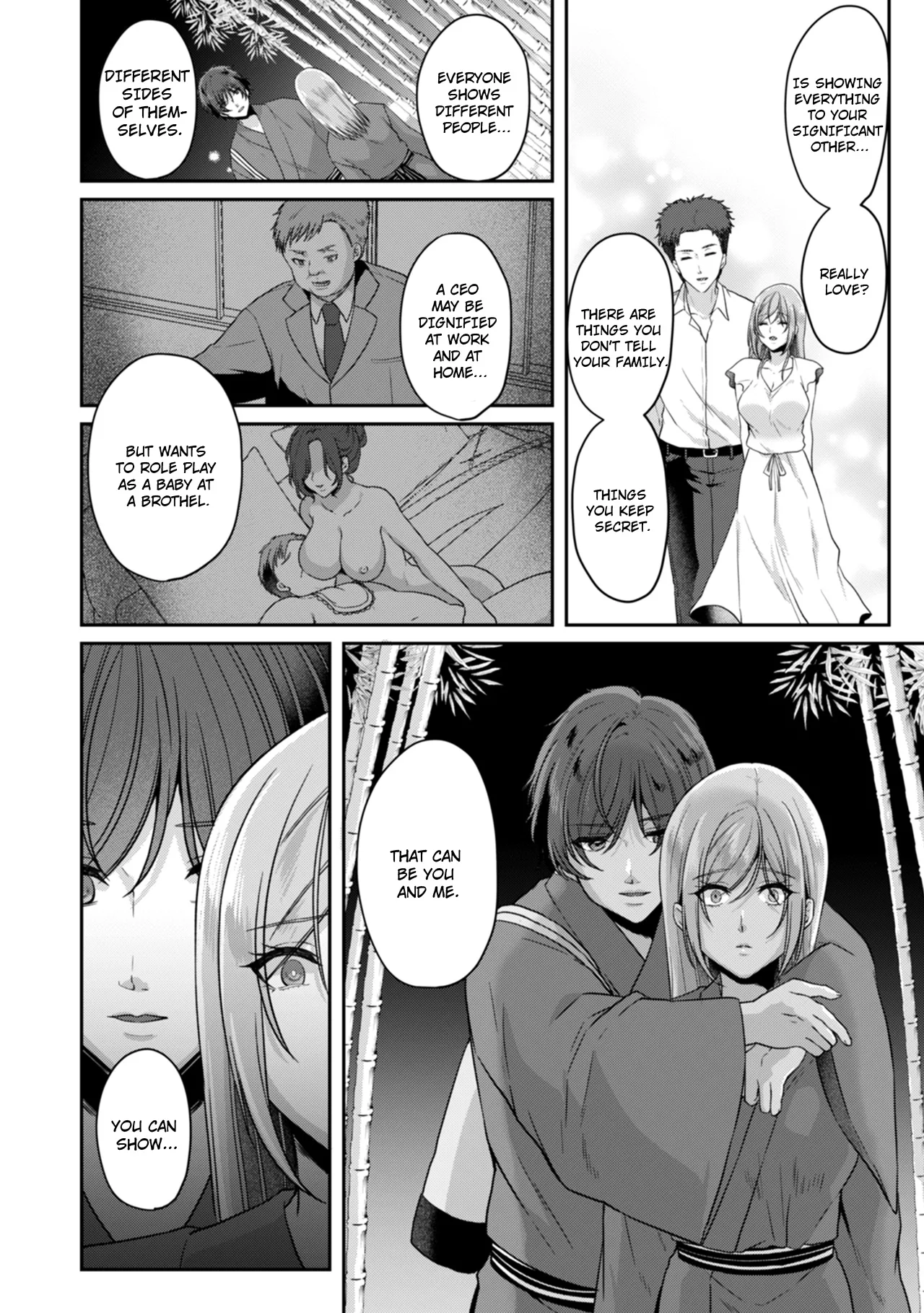 Manin Densha de Shikkin Sunzen!? Chikan Danshi no Ijiwaru na Yubi de Ikasare Tsuzuketa OL | Almost Pissing on a Crowded Train?! #1-10 page 236 - big breasts chastity belt hentai manga - read online free