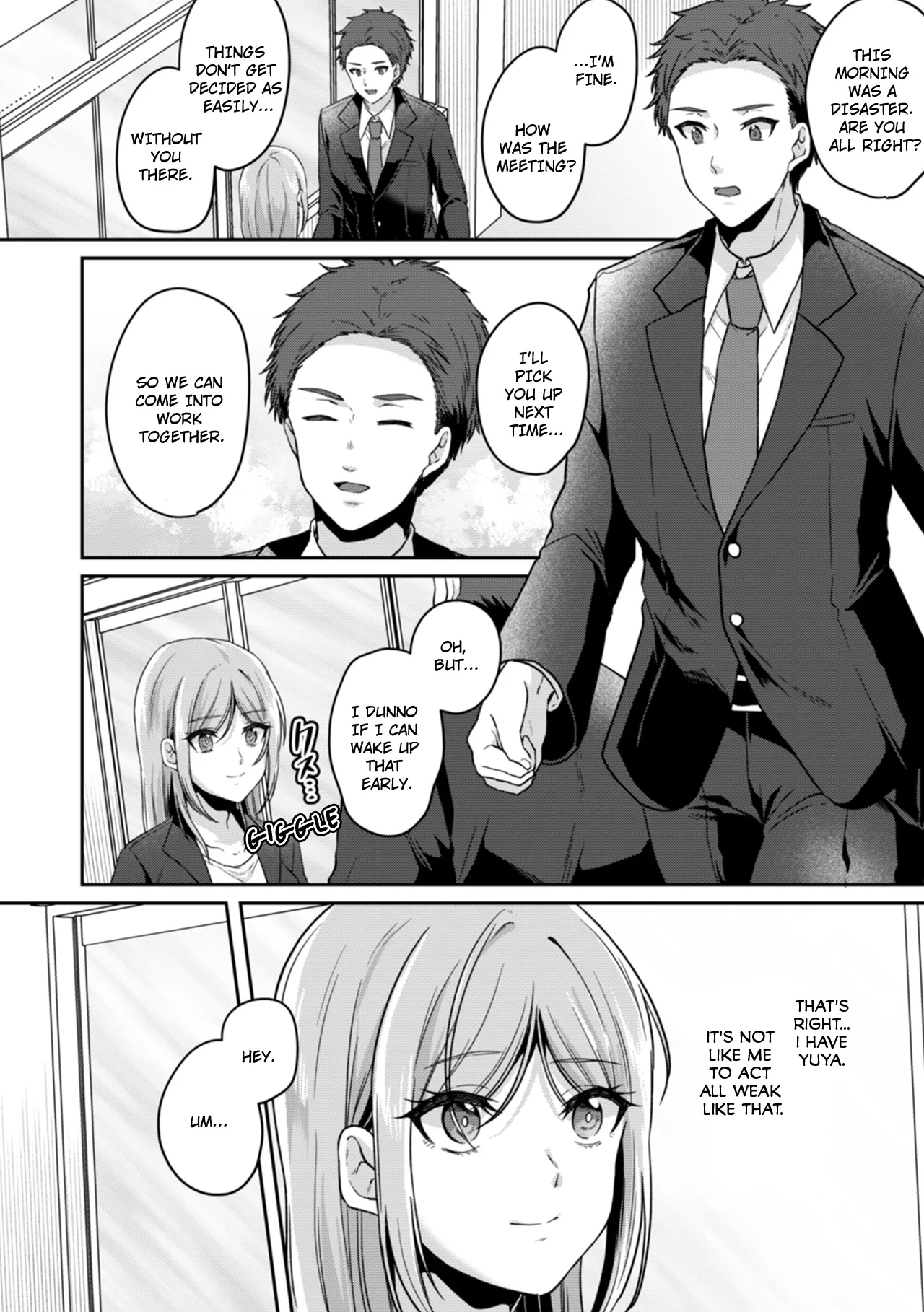 Manin Densha de Shikkin Sunzen!? Chikan Danshi no Ijiwaru na Yubi de Ikasare Tsuzuketa OL | Almost Pissing on a Crowded Train?! #1-10 page 51 - big breasts chastity belt hentai manga - read online free