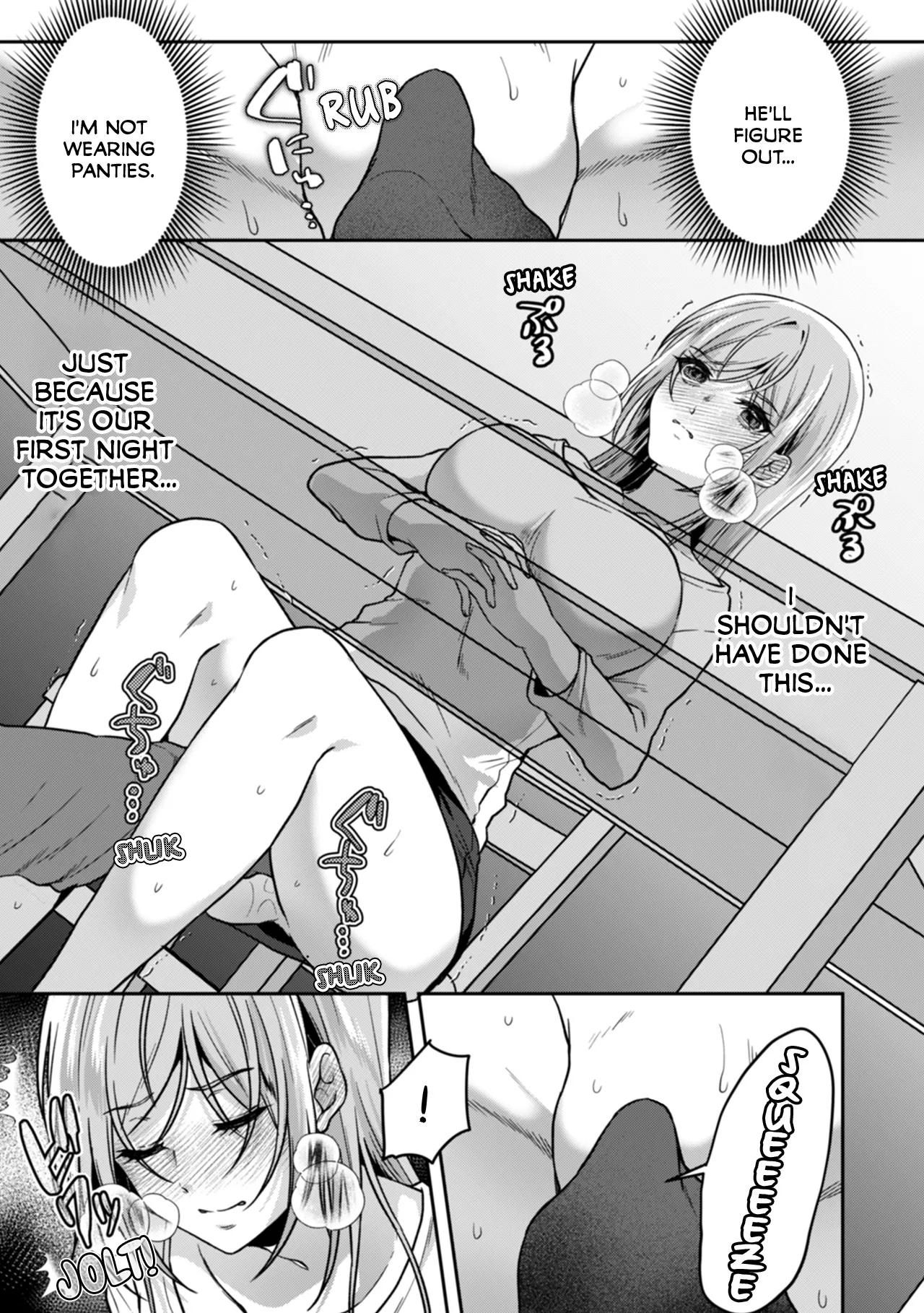 Manin Densha de Shikkin Sunzen!? Chikan Danshi no Ijiwaru na Yubi de Ikasare Tsuzuketa OL | Almost Pissing on a Crowded Train?! #1-10 page 62 - big breasts chastity belt hentai manga - read online free