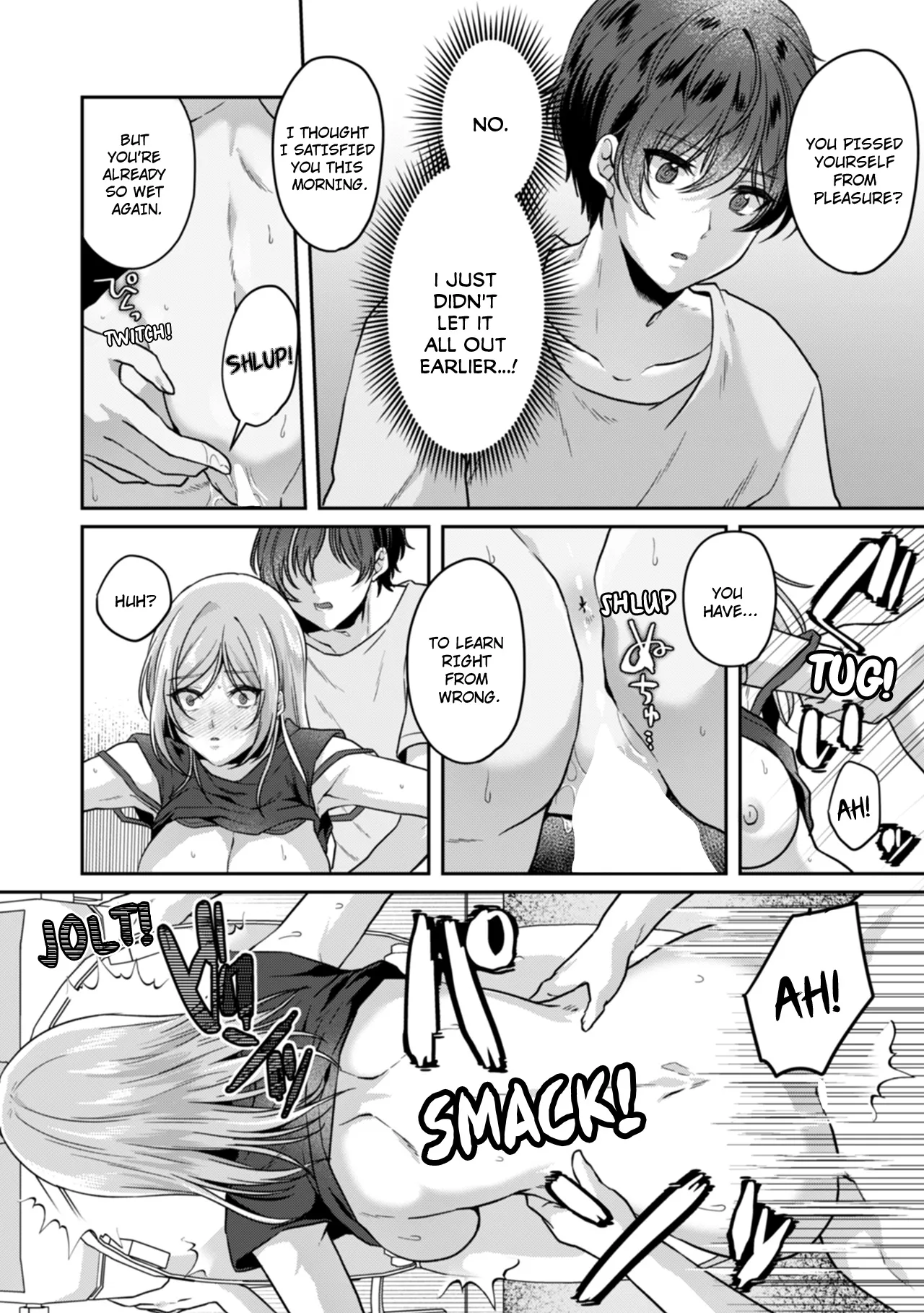 Manin Densha de Shikkin Sunzen!? Chikan Danshi no Ijiwaru na Yubi de Ikasare Tsuzuketa OL | Almost Pissing on a Crowded Train?! #1-10 page 77 - full censorship big breasts hentai manga - read online free