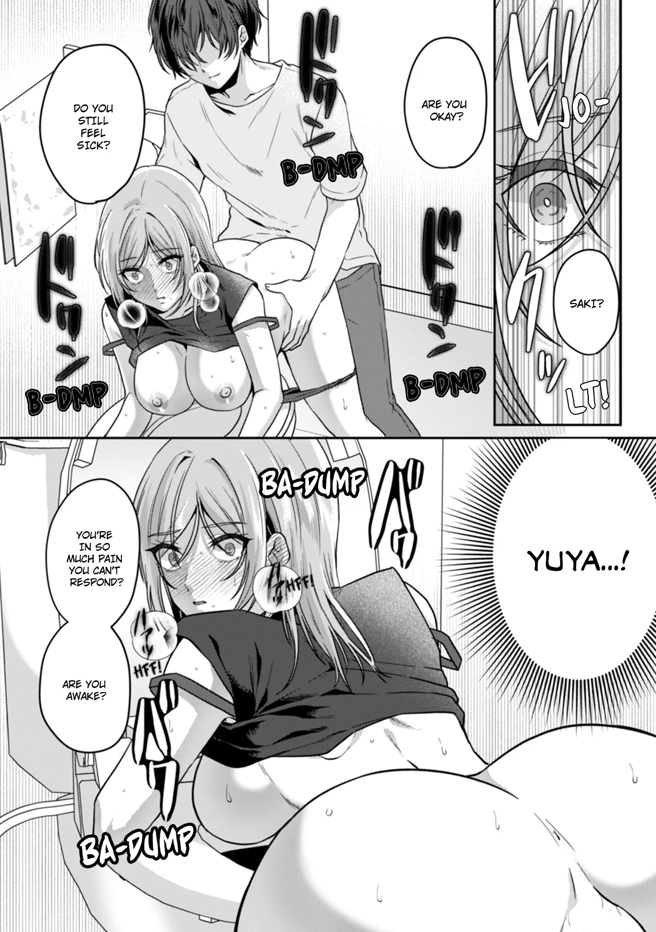Manin Densha de Shikkin Sunzen!? Chikan Danshi no Ijiwaru na Yubi de Ikasare Tsuzuketa OL | Almost Pissing on a Crowded Train?! #1-10 page 79 - big breasts chastity belt hentai manga - read online free