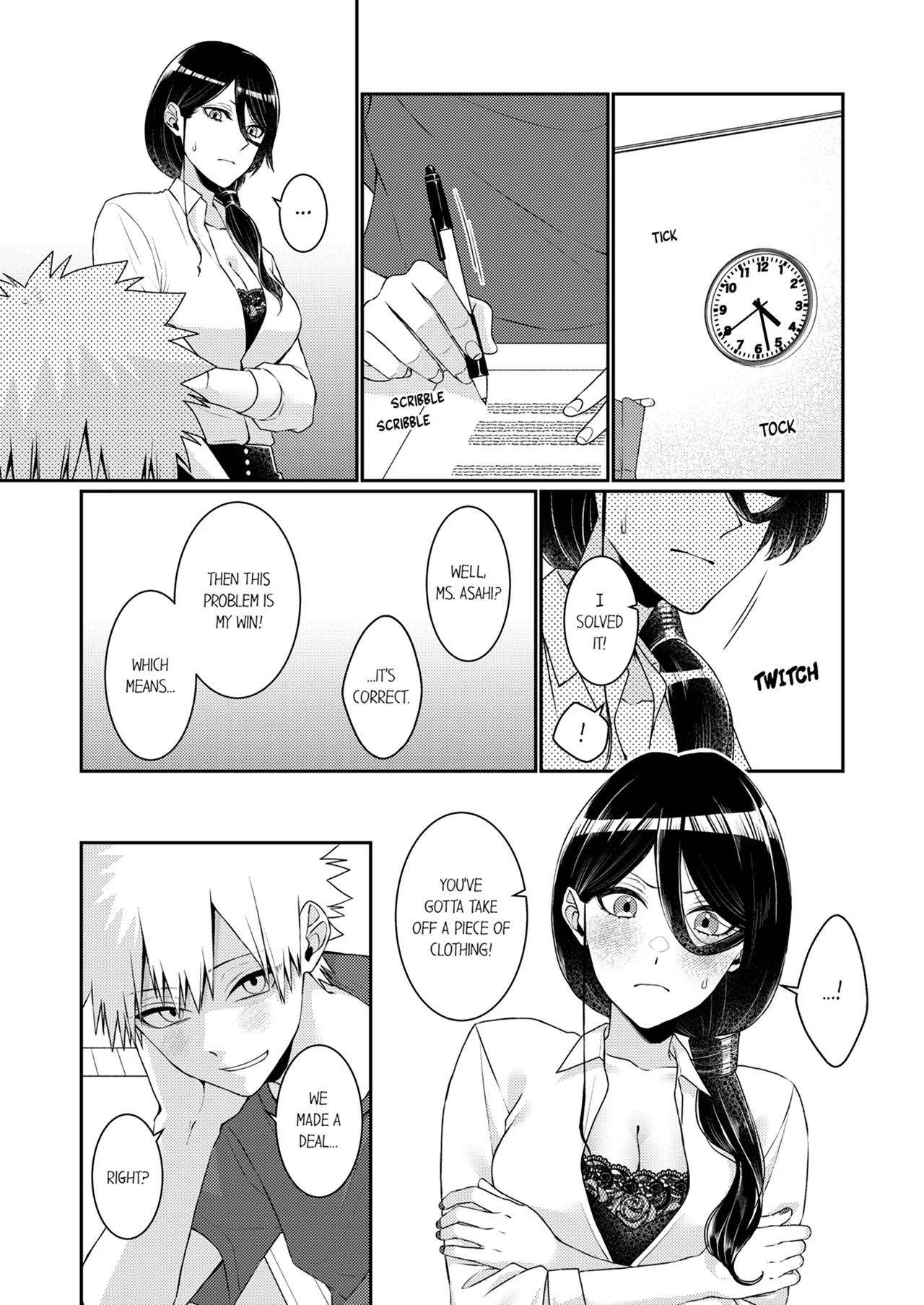 'Sensei, Sounyuu Rete mo Iinda yo ne?' ~ Oshi ni Yowai Kateikyoushi, Oshiego SEX ni Hame Makete | Can I Stick it in, Teacher? An Easily Persuaded Private Tutor Gives in to Having Sex With Her Student Chapter 1-7 page 26 - sole female sole male hentai manga - read online free