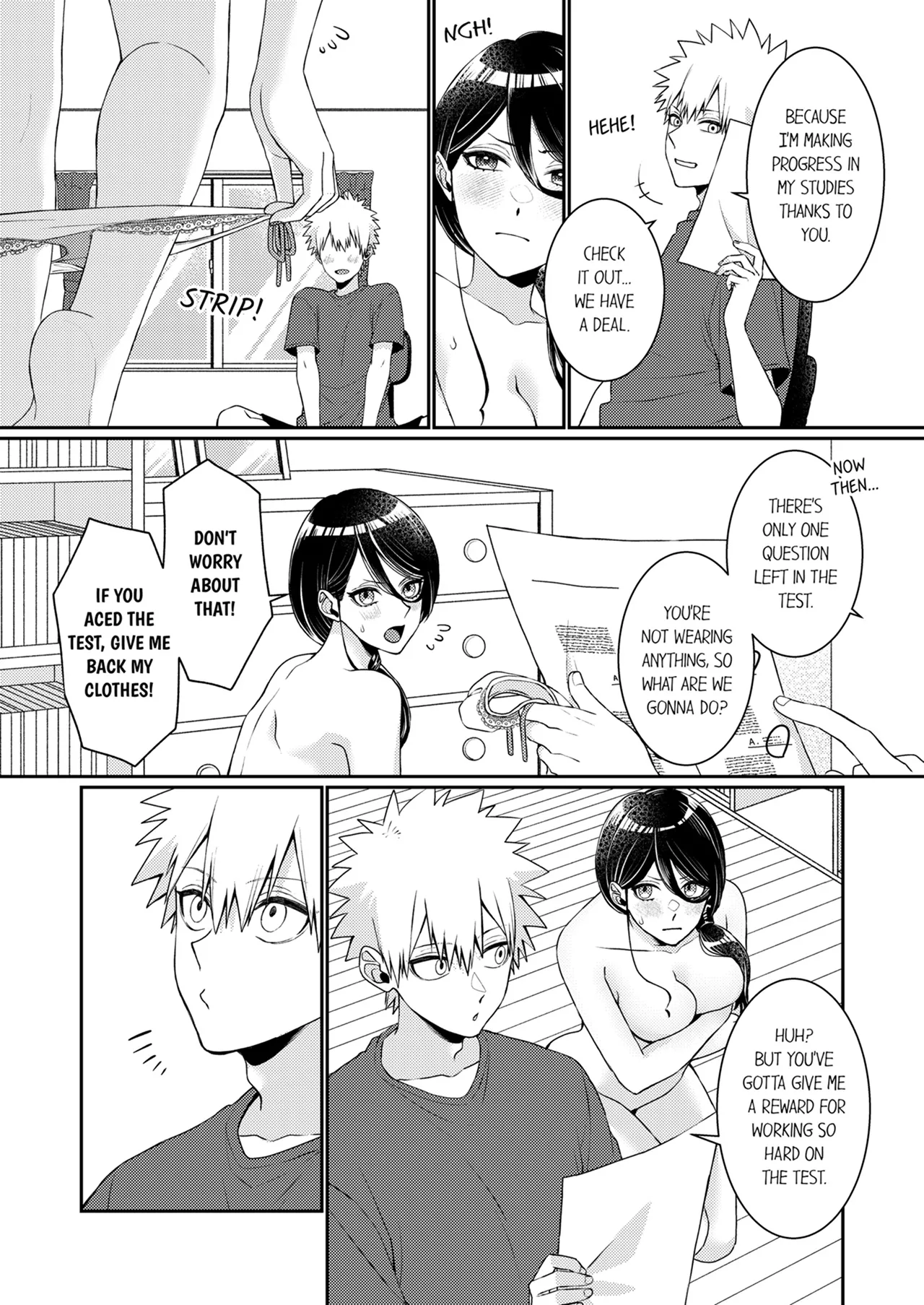 'Sensei, Sounyuu Rete mo Iinda yo ne?' ~ Oshi ni Yowai Kateikyoushi, Oshiego SEX ni Hame Makete | Can I Stick it in, Teacher? An Easily Persuaded Private Tutor Gives in to Having Sex With Her Student Chapter 1-7 page 30 - sole female sole male hentai manga - read online free