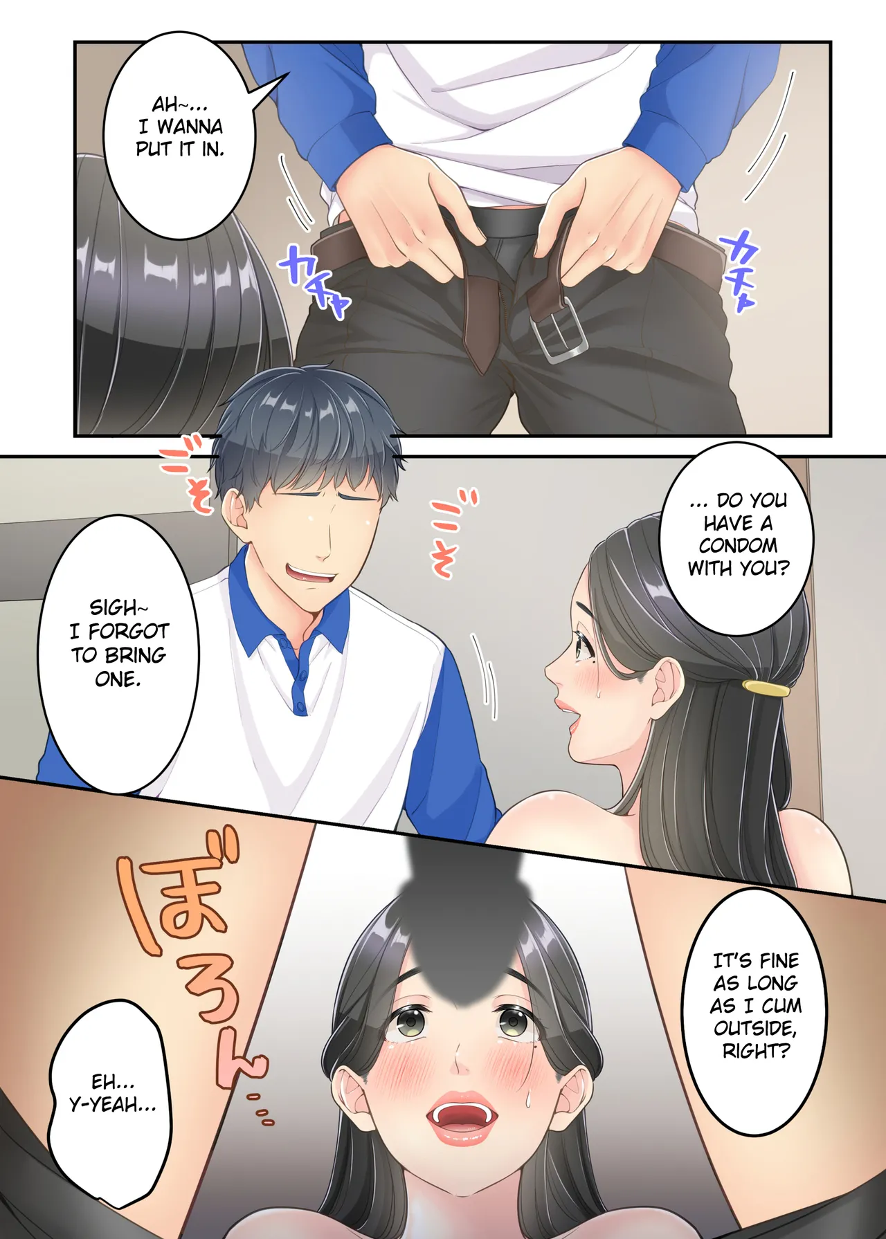 Boku no Mama to Takuhai no Onii-san ga. page 40 original parody - sole female sole male hentai manga - read online free