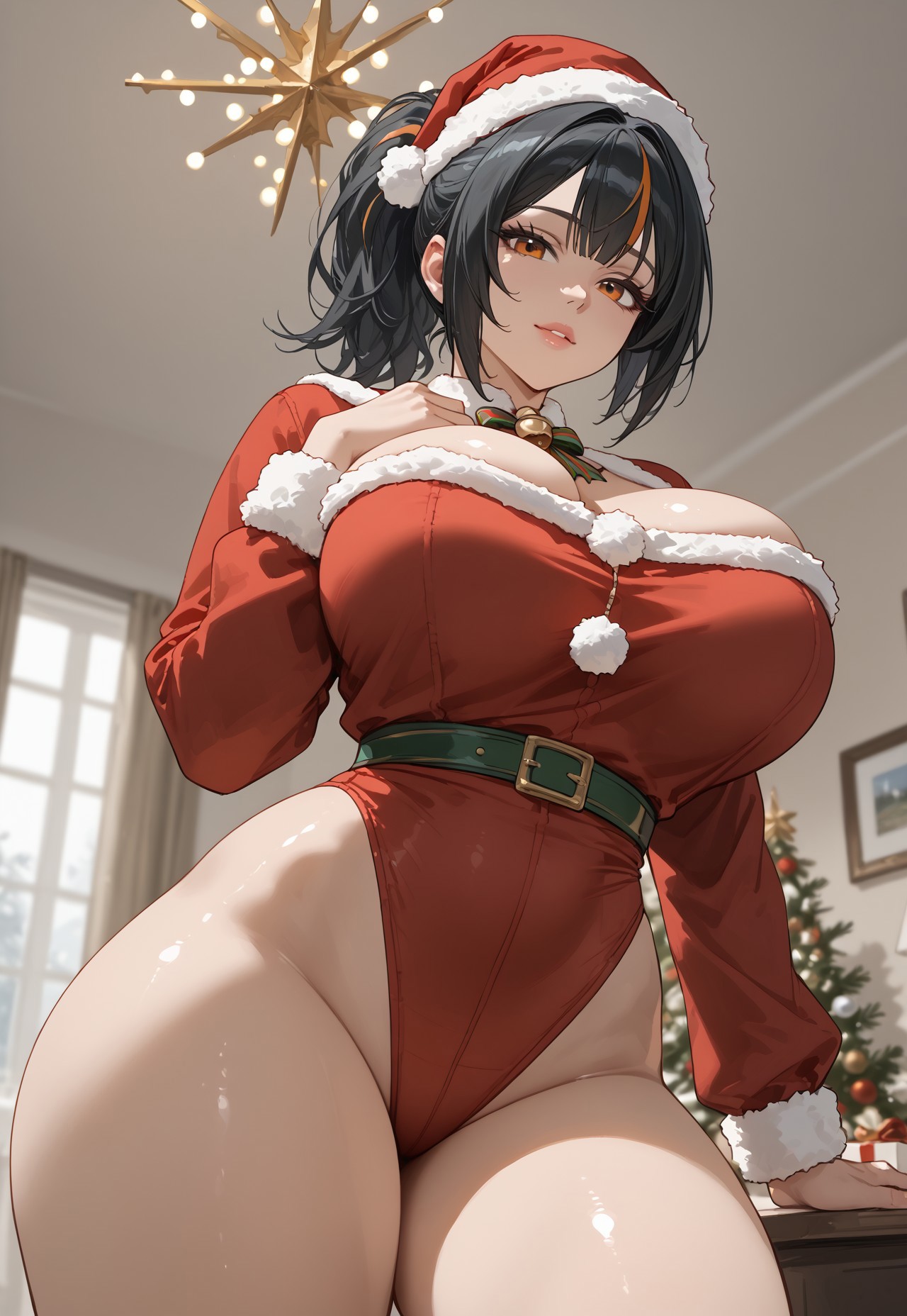 Christmas Zhu Yuan hypet ai generated page 66 featuring zhu yuan zenless zone zero parody - sole female big penis hentai manga - read online free