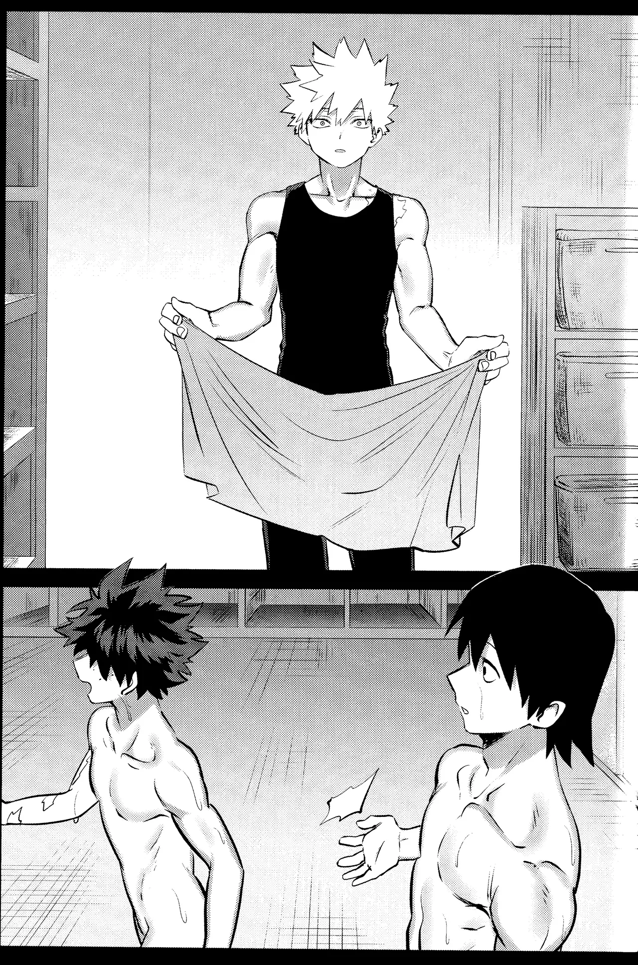 R18 Refill page 76 featuring katsuki bakugou my hero academia parody - kissing multi-work series hentai manga - read online free