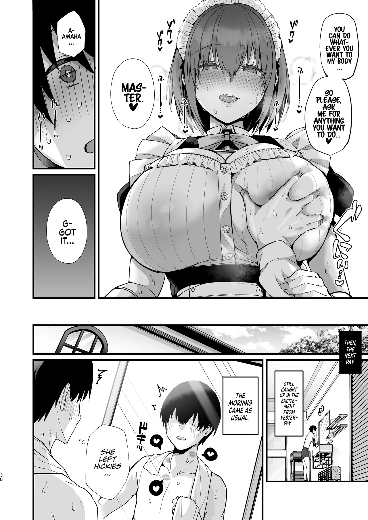 [Flock Blue (Blue_Gk)] Love Maid -Yasashikute Amaama na Kyonyuu Ero Maid San to SEX Shimakuru Ohanashi- | Love Maid - A Story about having lots of Sex with a Sweet, Super-loving Big-breasted Sexy Maid  [English] [Coffedrug] [Digital] page 31 original parody - sole female sole male hentai manga - read online free