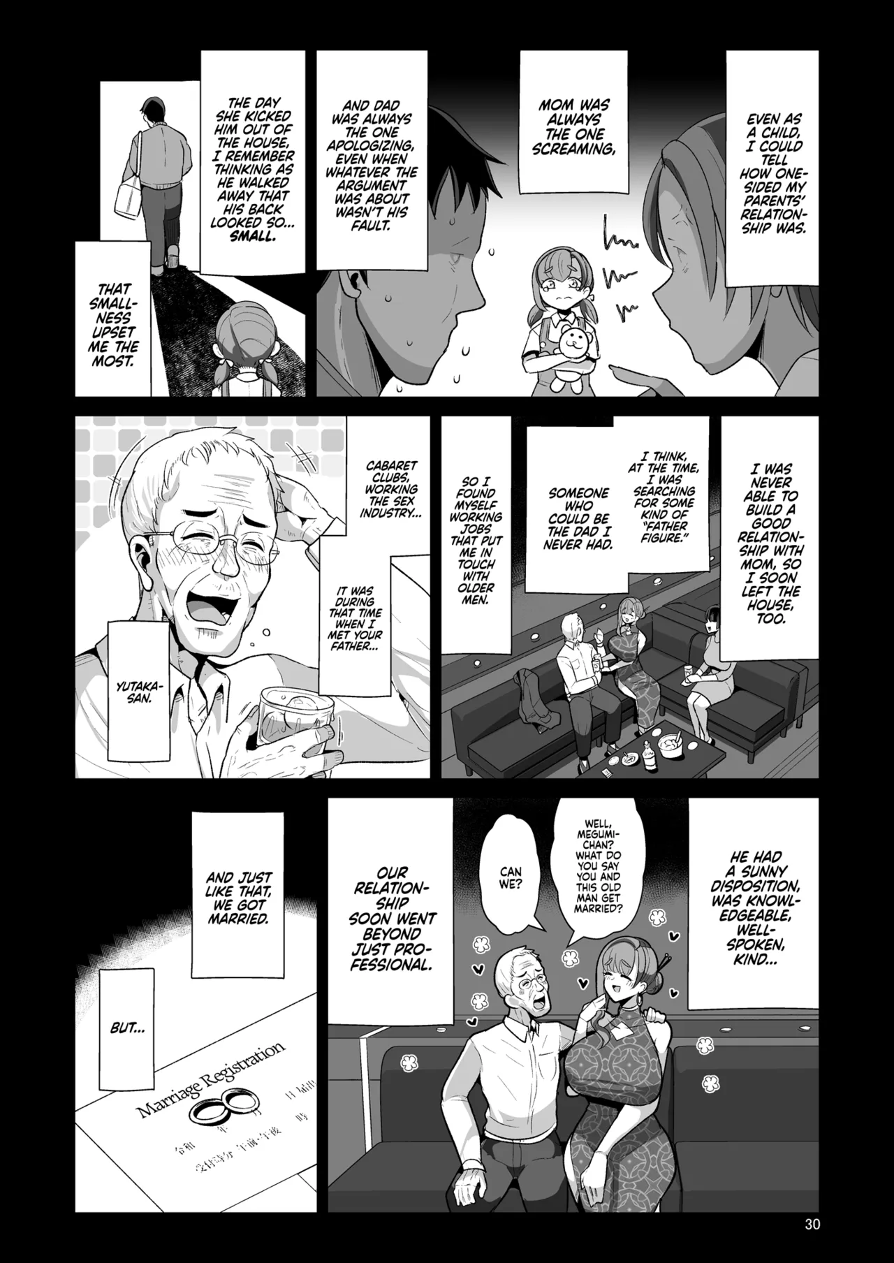 [Shinshunshantonshou (Bukatsu)] Yurufuwa Kyonyuu no Toshishita Mama to Aisaretakatta Oji-san no Ore |  Her, My Younger Well-Endowed Stepmom, and Me, a Sill Old Guy Who’s Only Ever Wanted to Be Loved [English] {2d-market.com} [Decensored] [Digital] page 32 original parody - sole female sole male hentai manga - read online free