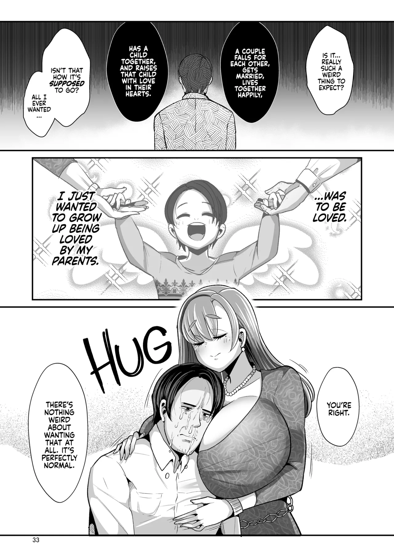 [Shinshunshantonshou (Bukatsu)] Yurufuwa Kyonyuu no Toshishita Mama to Aisaretakatta Oji-san no Ore |  Her, My Younger Well-Endowed Stepmom, and Me, a Sill Old Guy Who’s Only Ever Wanted to Be Loved [English] {2d-market.com} [Decensored] [Digital] page 35 original parody - inseki milf hentai manga - read online free