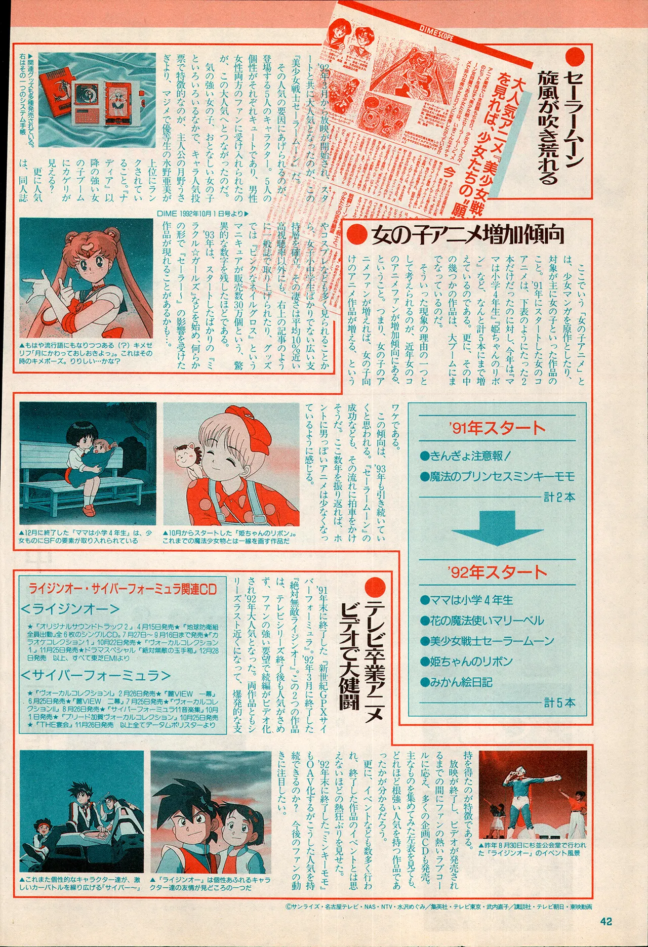 Animedia 1993 February page 32 sailor moon parody - artbook hentai manga - read online free