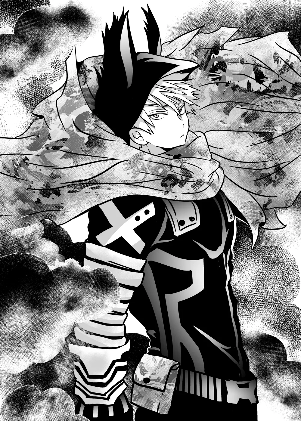 Nyotaika Shita Deku ni A-gumi ga Waite Muragaru Hanashi page 665 featuring izuku midoriya my hero academia parody - big breasts swimsuit hentai manga - read online free
