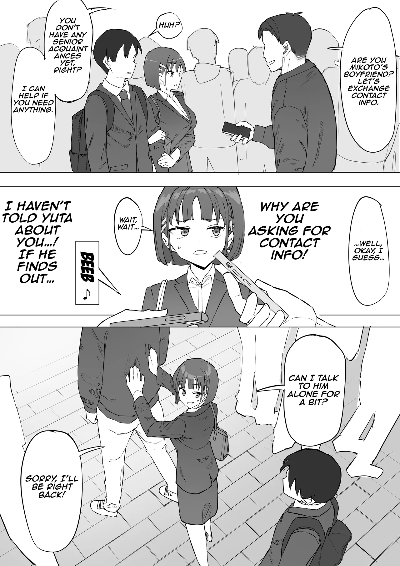 Osananajimi no Himitsu 2 | My childhood friend's secret 2 page 13 original parody - sole female nakadashi hentai manga - read online free