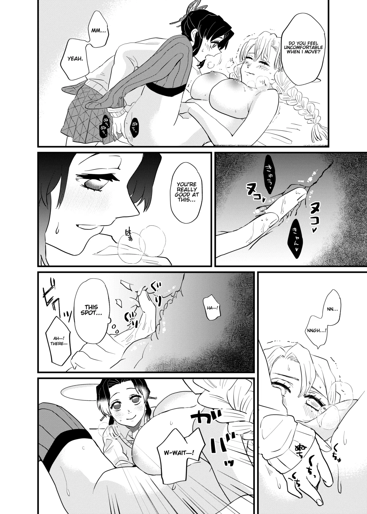 Kocchi Muite Baby page 22 featuring shinobu kochou kimetsu no yaiba parody - futanari big breasts hentai manga - read online free