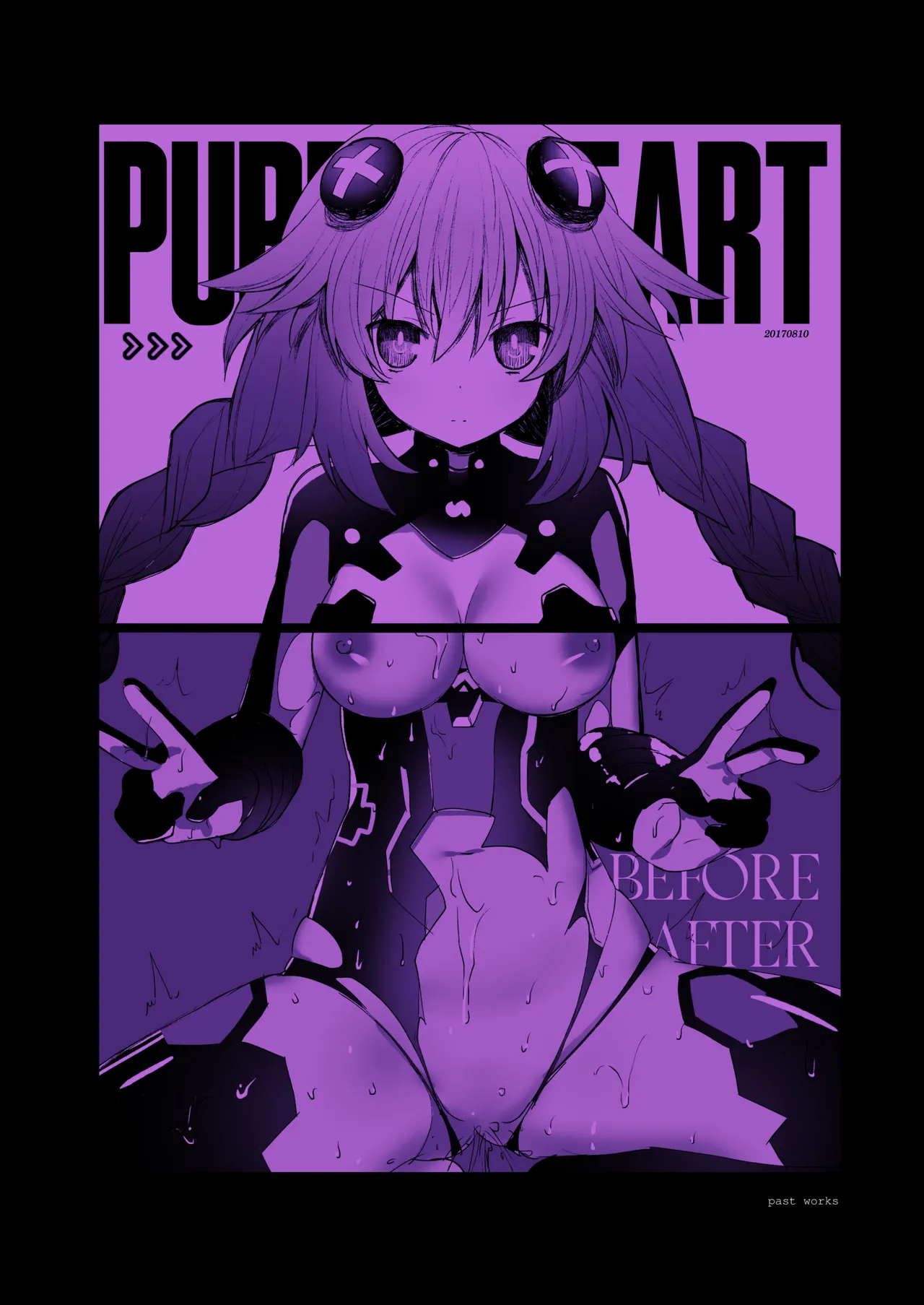 Ishukan Neptune index1 page 22 featuring blanc hyperdimension neptunia parody - blindfold leotard hentai manga - read online free