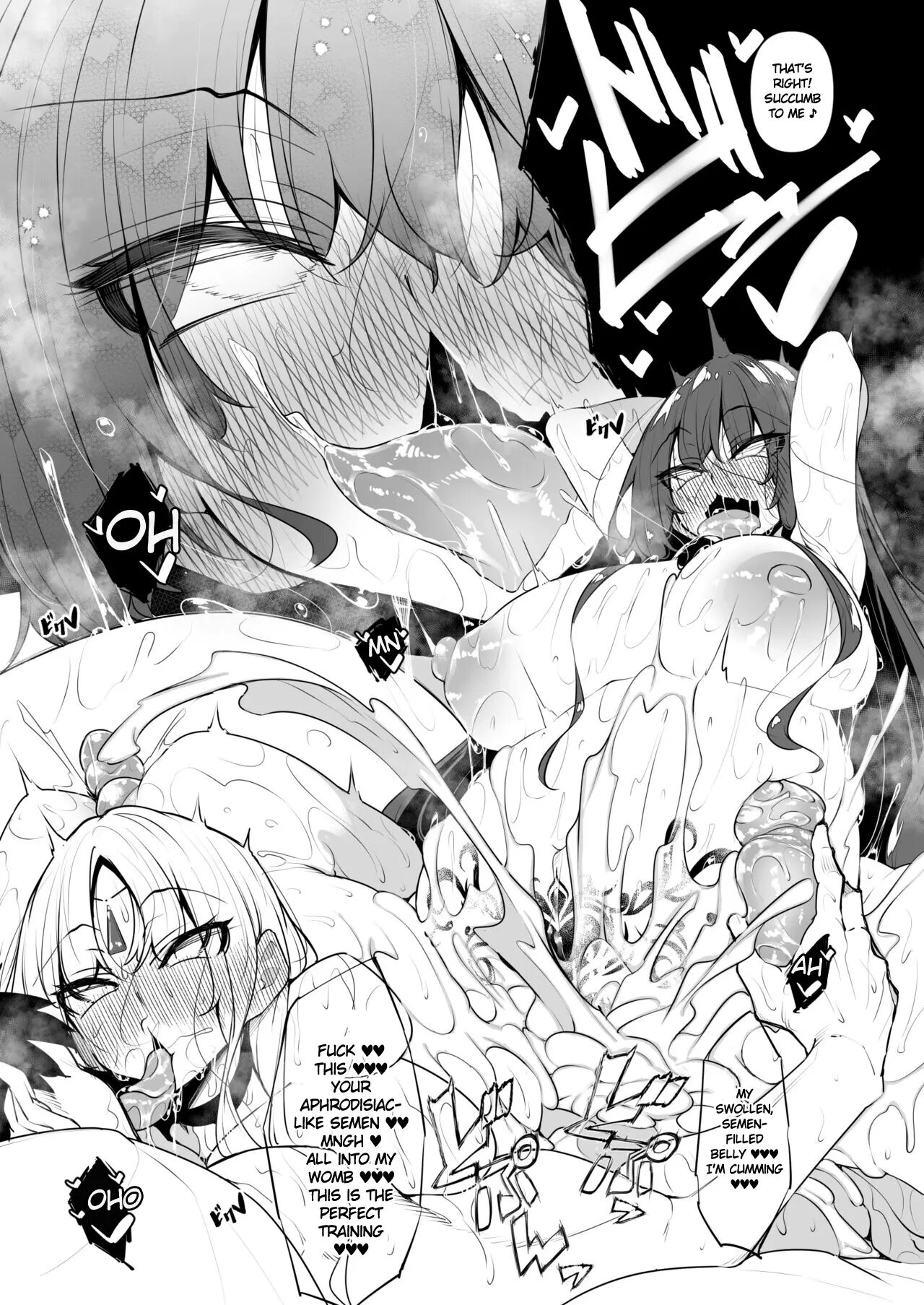 Became a Mage in Another World page 220 - out of order rough translation hentai manga - read online free