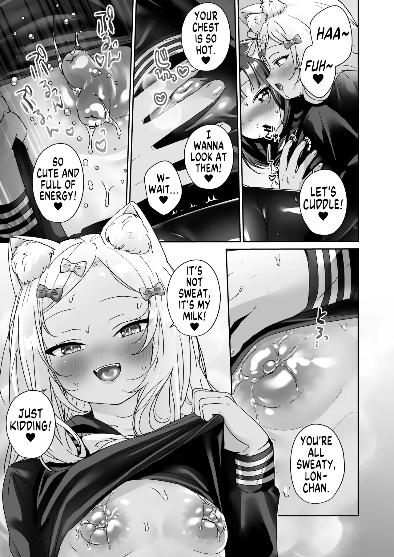 [Koko de Chikubi o Hitotsumami (Juurouta)] Shoujo Ochi -Ron-chan to Hajimete Course- | Falling for Being a Girl: My First Session With Lon-chan [English] [GTF] [Digital] page 41 original parody - females only schoolgirl uniform hentai manga - read online free