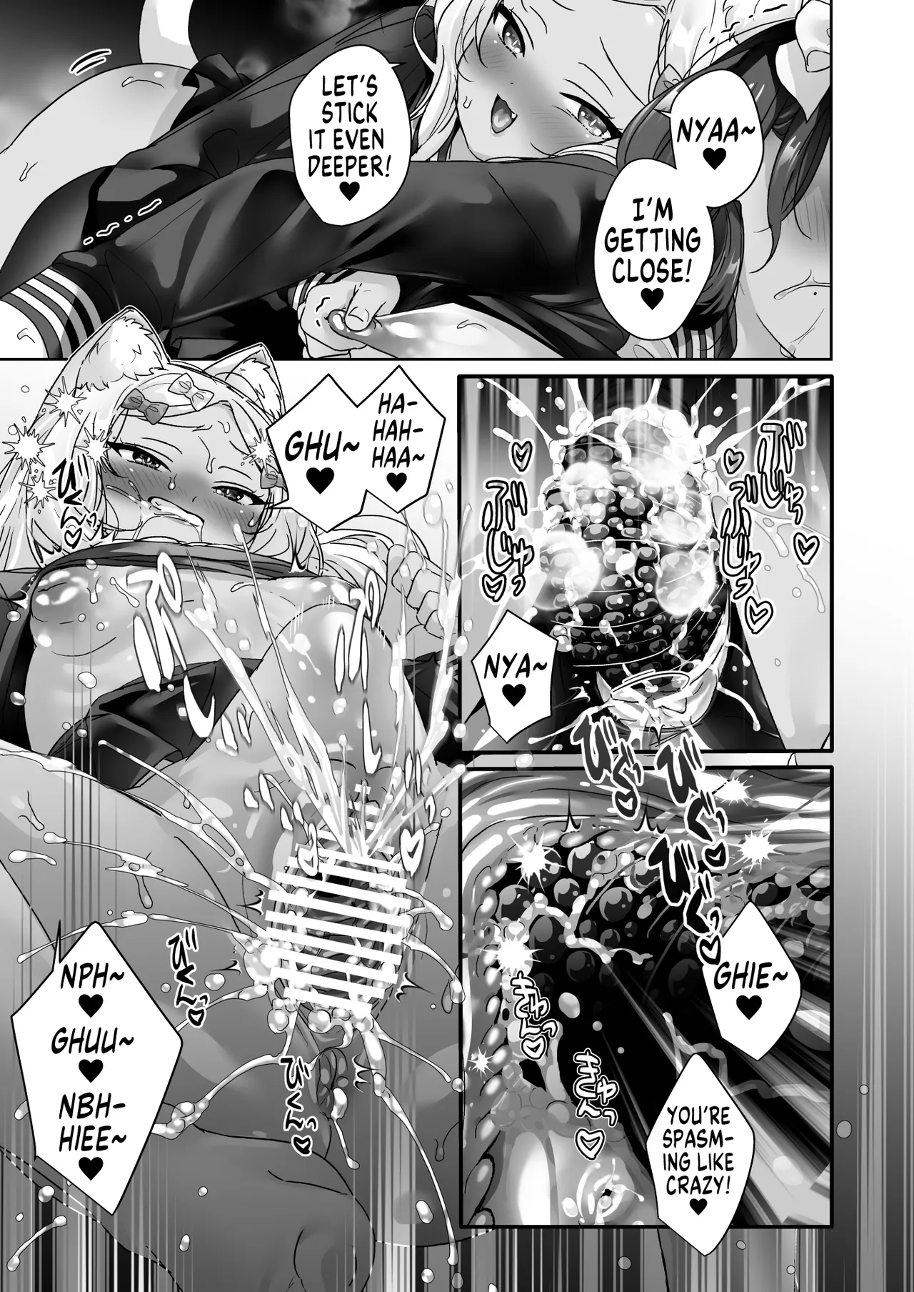 [Koko de Chikubi o Hitotsumami (Juurouta)] Shoujo Ochi -Ron-chan to Hajimete Course- | Falling for Being a Girl: My First Session With Lon-chan [English] [GTF] [Digital] page 49 original parody - females only schoolgirl uniform hentai manga - read online free