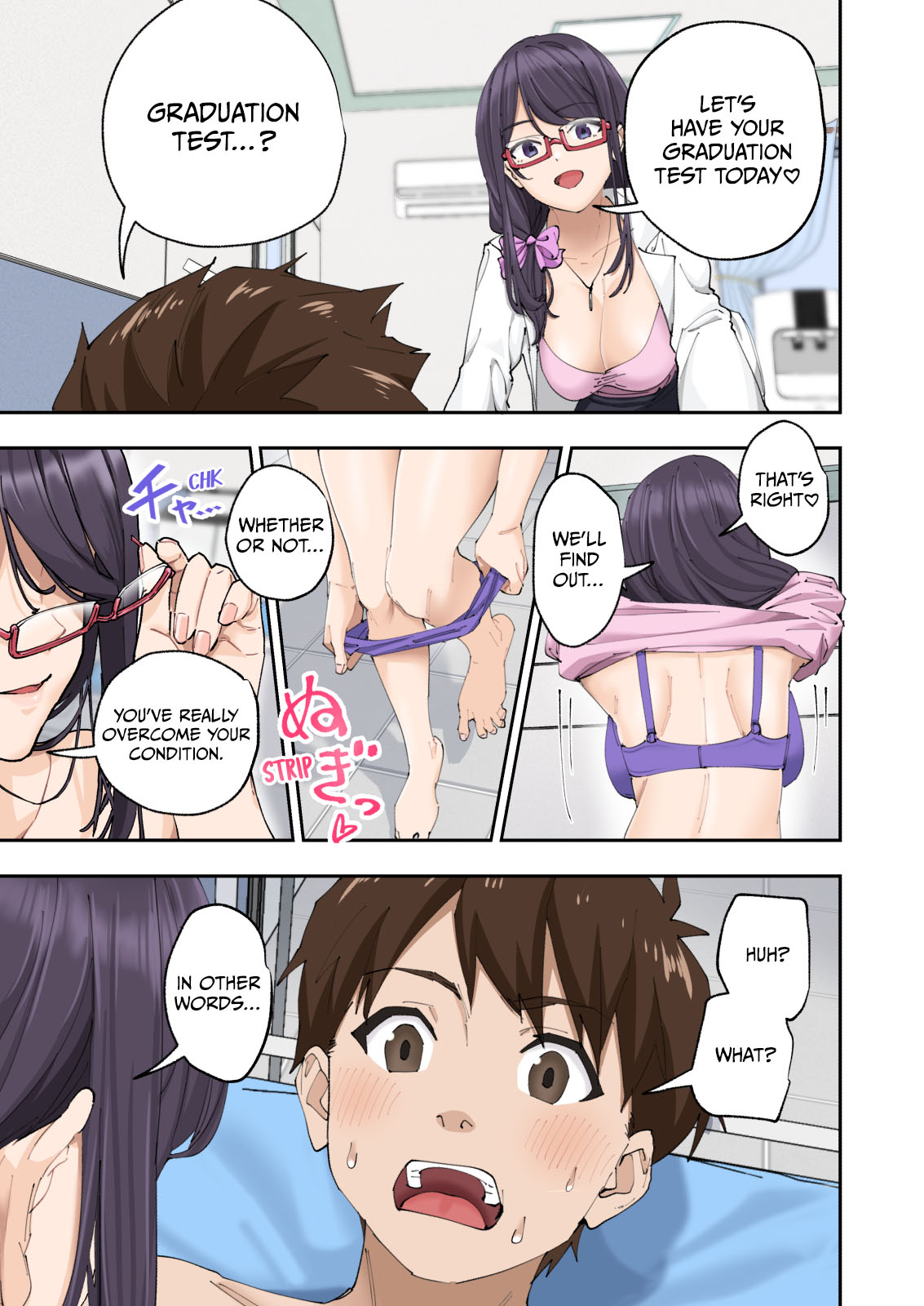 Sourou Kokufuku Clinic | Quick-Shot Therapy Clinic page 94 - handjob kissing hentai manga - read online free