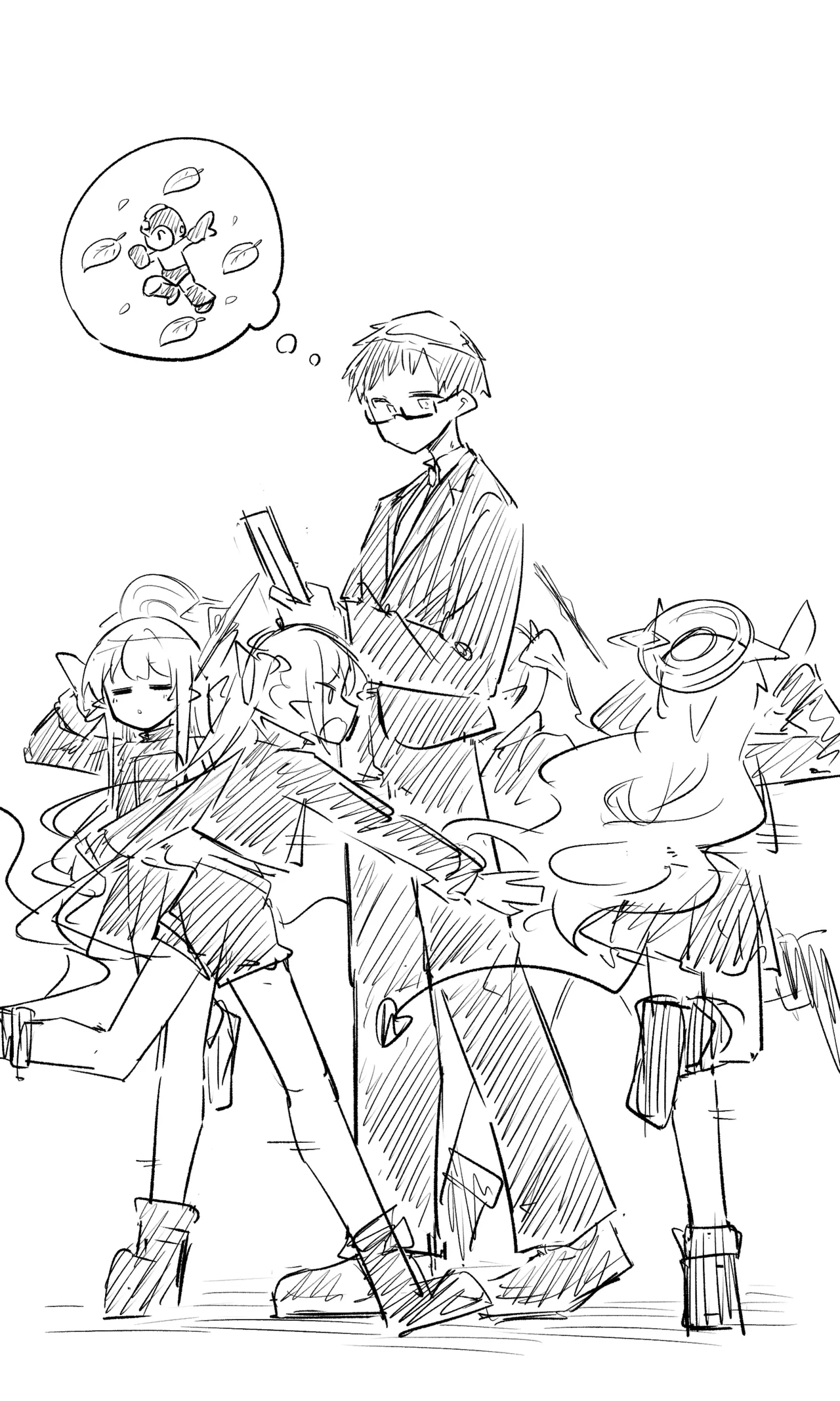 創作先生×ブルアカ生徒まとめ3 page 9 blue archive parody - read online free