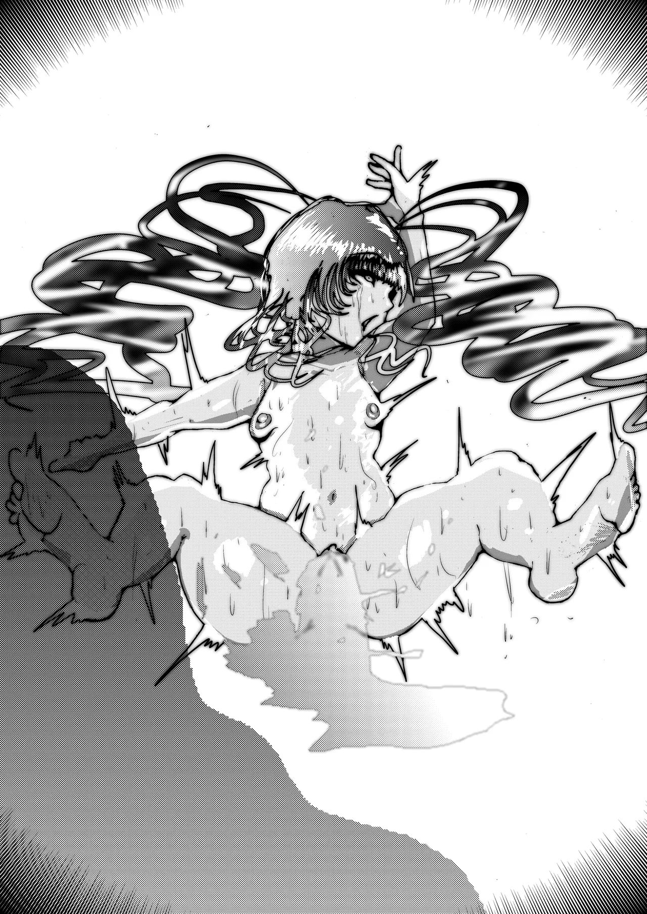 敗北アクメヒロインズ〜脱糞と全裸土下座とボテ腹と〜 page 73 - horns twintails hentai manga - read online free