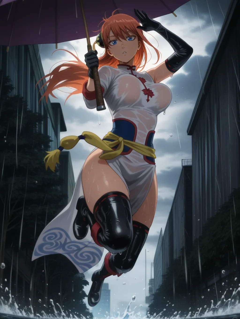 Kagura | Gintama 🌧️🌂 waifuinvoker ai generated - Page 63