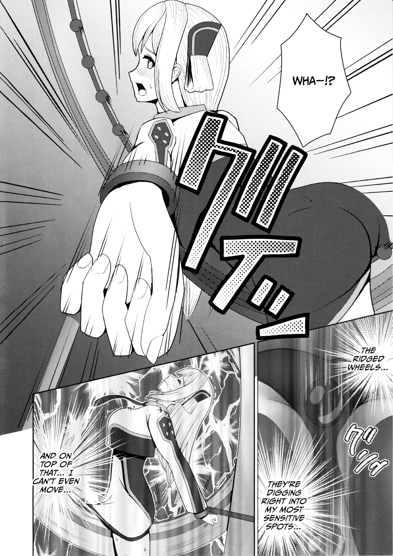 Sentouki Kaihatsu Jikken Haiboku Hiroin e no Hijou na Saikyouiku - SKY STRIKER ACE MECHANICAL HENTAI TRAINING page 12 featuring sky striker ace - raye yu-gi-oh parody - big breasts bondage hentai manga - read online free