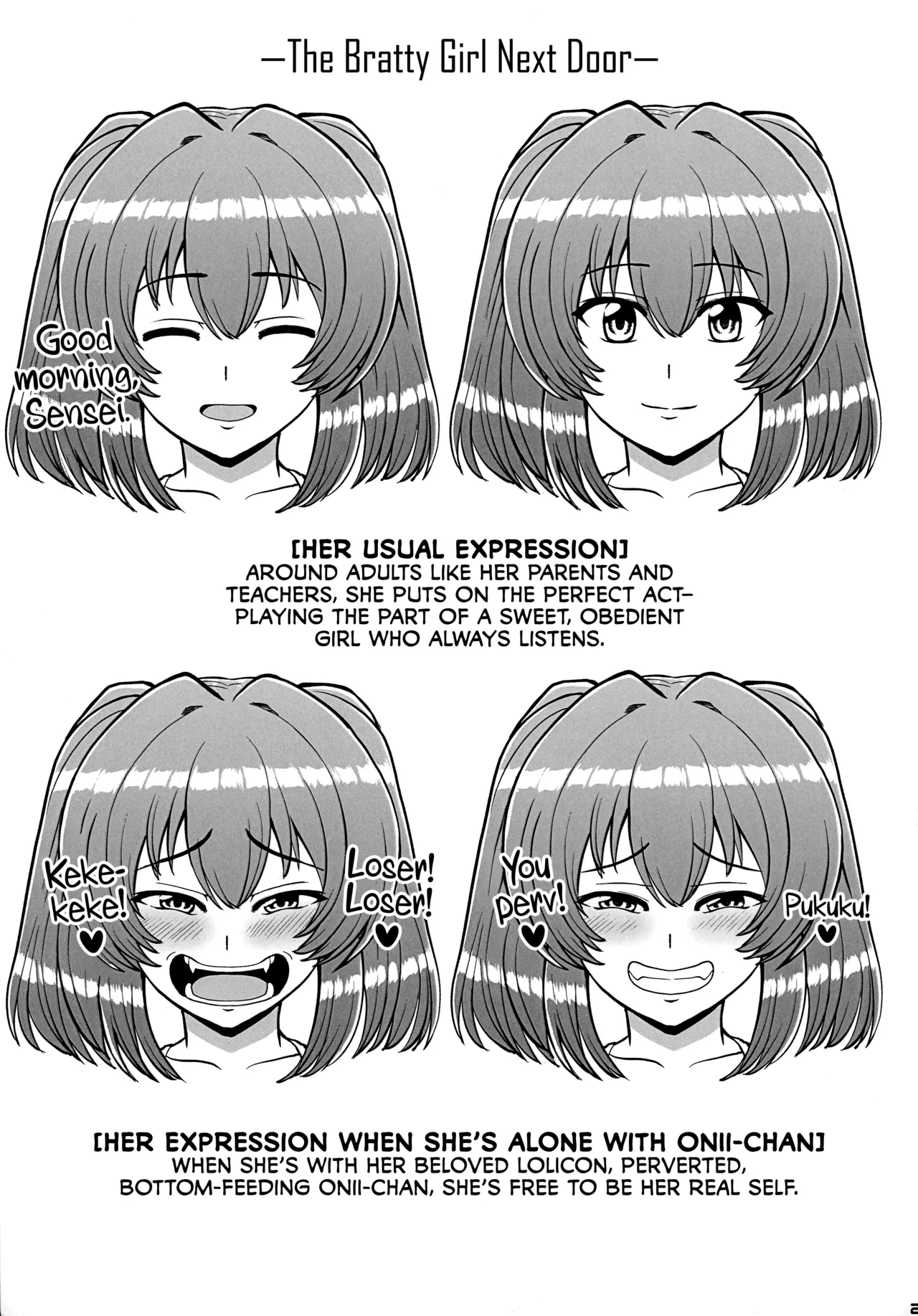 Kazokugurumi de Tsukiai no Aru Tonari no Ie no Hatsuiku shikitta Kuso Namaiki na Mesugaki ga Ore o Shitsuyou ni Chouhatsu shite kite Sorosoro Gaman Dekinai - Page 27