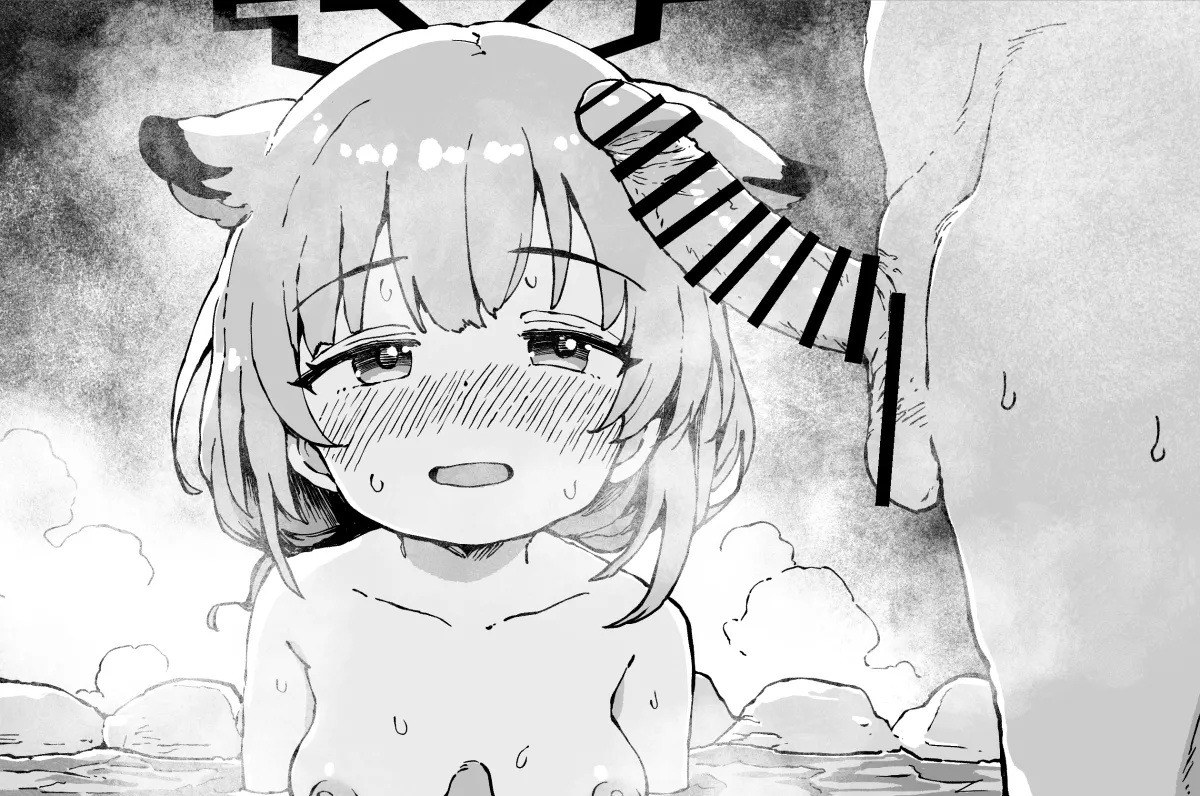 発情期のシグレ（温泉）に搾り取られる漫画 page 28 featuring shigure mayoi blue archive parody - sole female sole male hentai manga - read online free