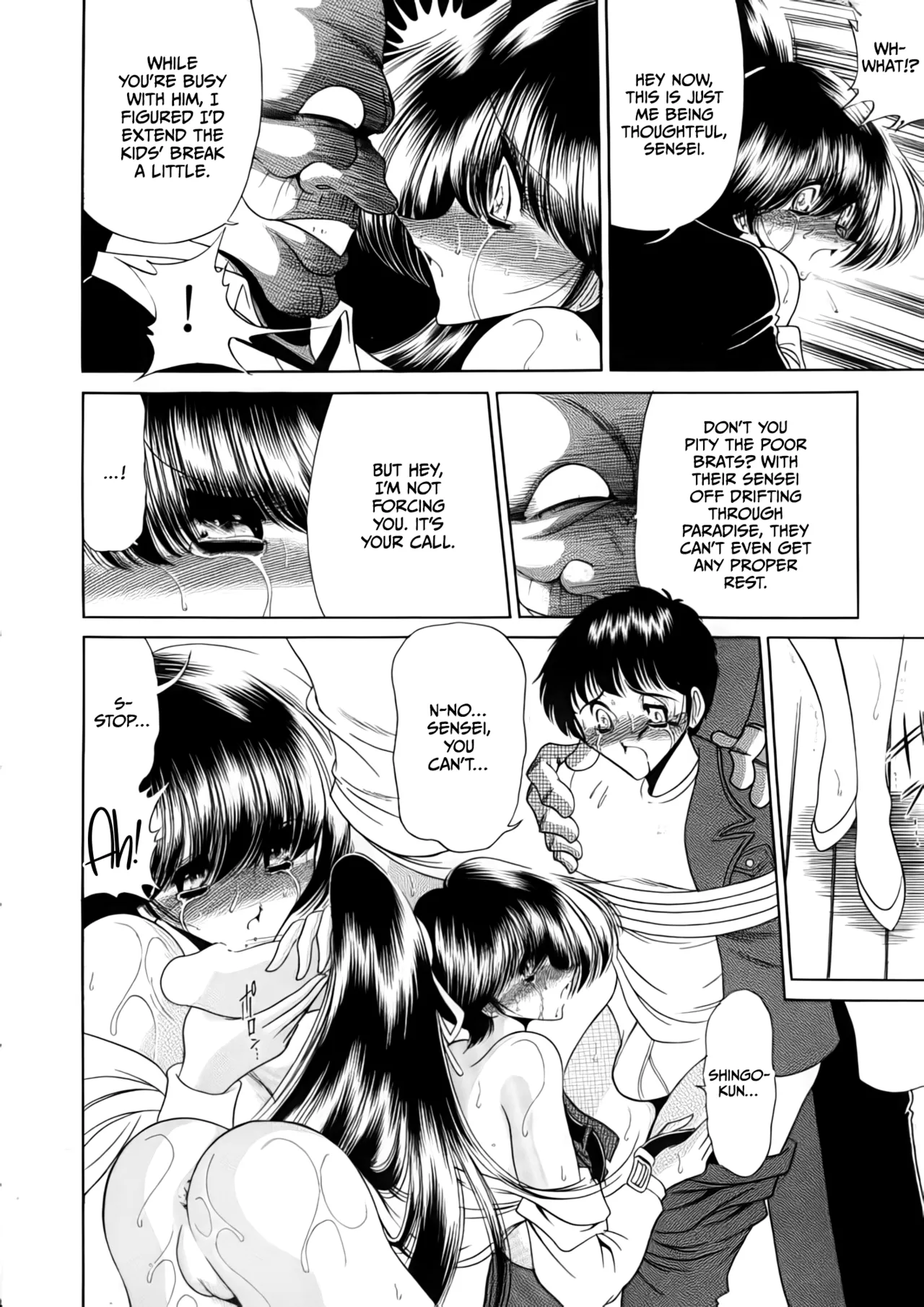 Nijuuyon no Hitomi Gekan page 28 original parody - big breasts very long hair hentai manga - read online free