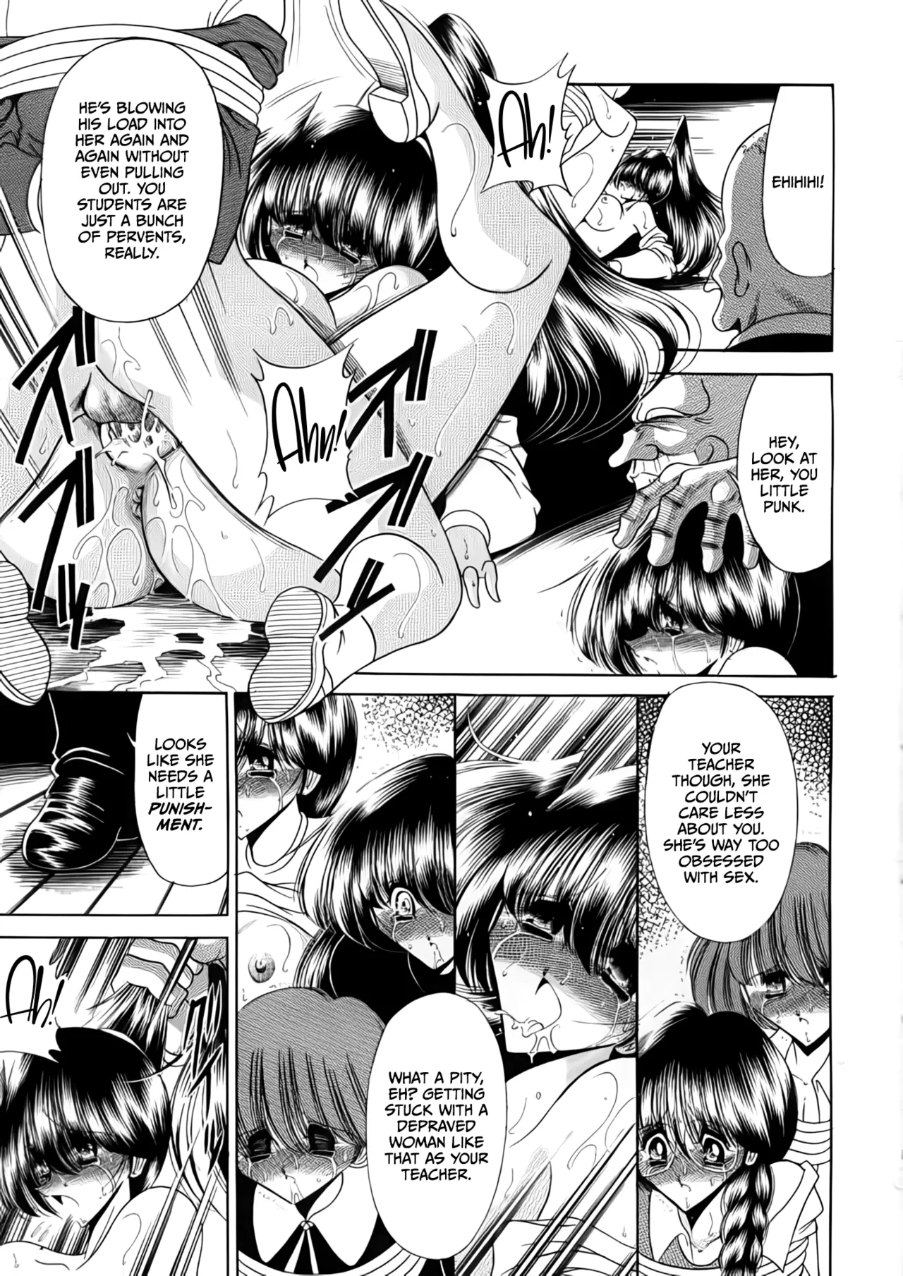 Nijuuyon no Hitomi Gekan page 37 original parody - big breasts very long hair hentai manga - read online free