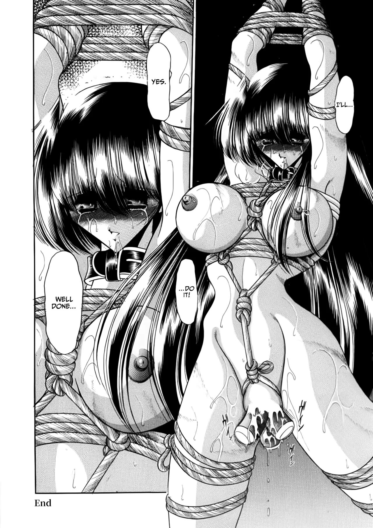 Nijuuyon no Hitomi Gekan page 62 original parody - big breasts very long hair hentai manga - read online free