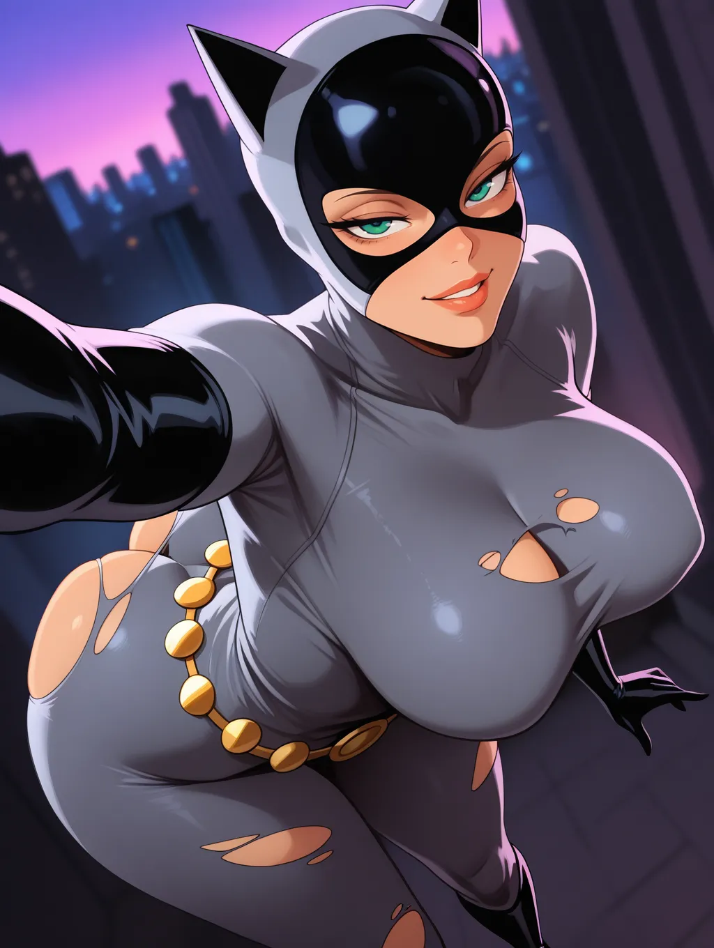 Catwoman | Batman: The Animated Series 😻 waifuinvoker ai generated page 11 featuring catwoman batman parody - sole female sole male hentai manga - read online free