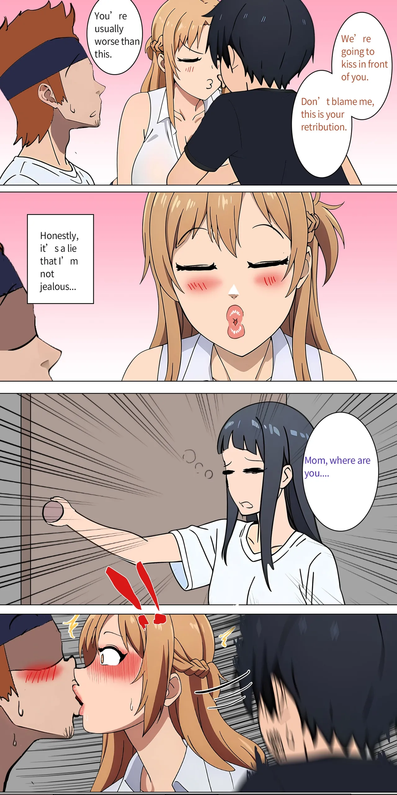 Asuna family 1-33 page 17 featuring asuna yuuki sword art online parody - full color big breasts hentai manga - read online free