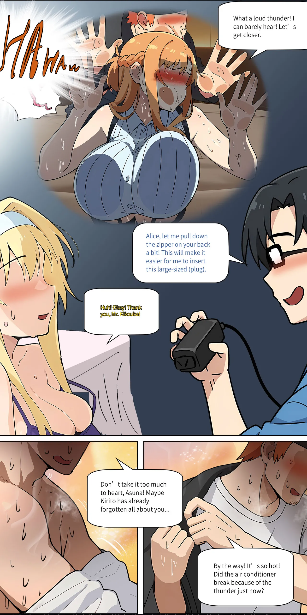 Asuna family 1-33 page 323 featuring asuna yuuki sword art online parody - full color big breasts hentai manga - read online free