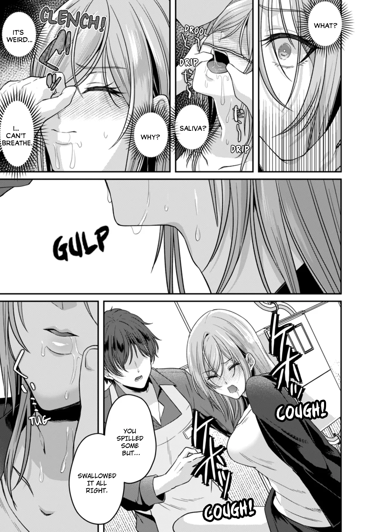 Manin Densha de Shikkin Sunzen!? Chikan Danshi no Ijiwaru na Yubi de Ikasare Tsuzuketa OL | Almost Pissing on a Crowded Train?! #1-16 page 125 - big breasts chastity belt hentai manga - read online free