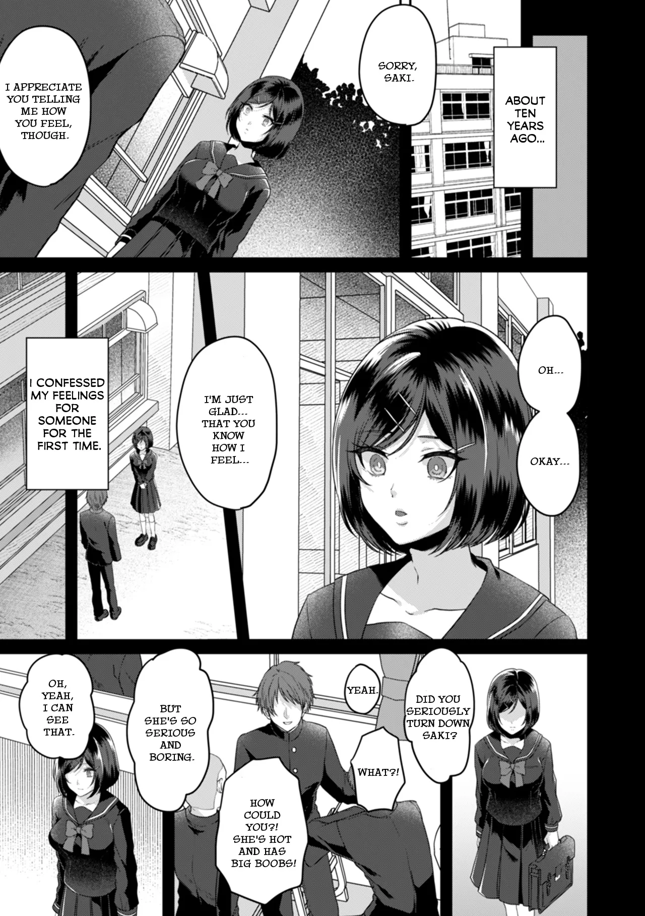 Manin Densha de Shikkin Sunzen!? Chikan Danshi no Ijiwaru na Yubi de Ikasare Tsuzuketa OL | Almost Pissing on a Crowded Train?! #1-16 page 138 - big breasts chastity belt hentai manga - read online free