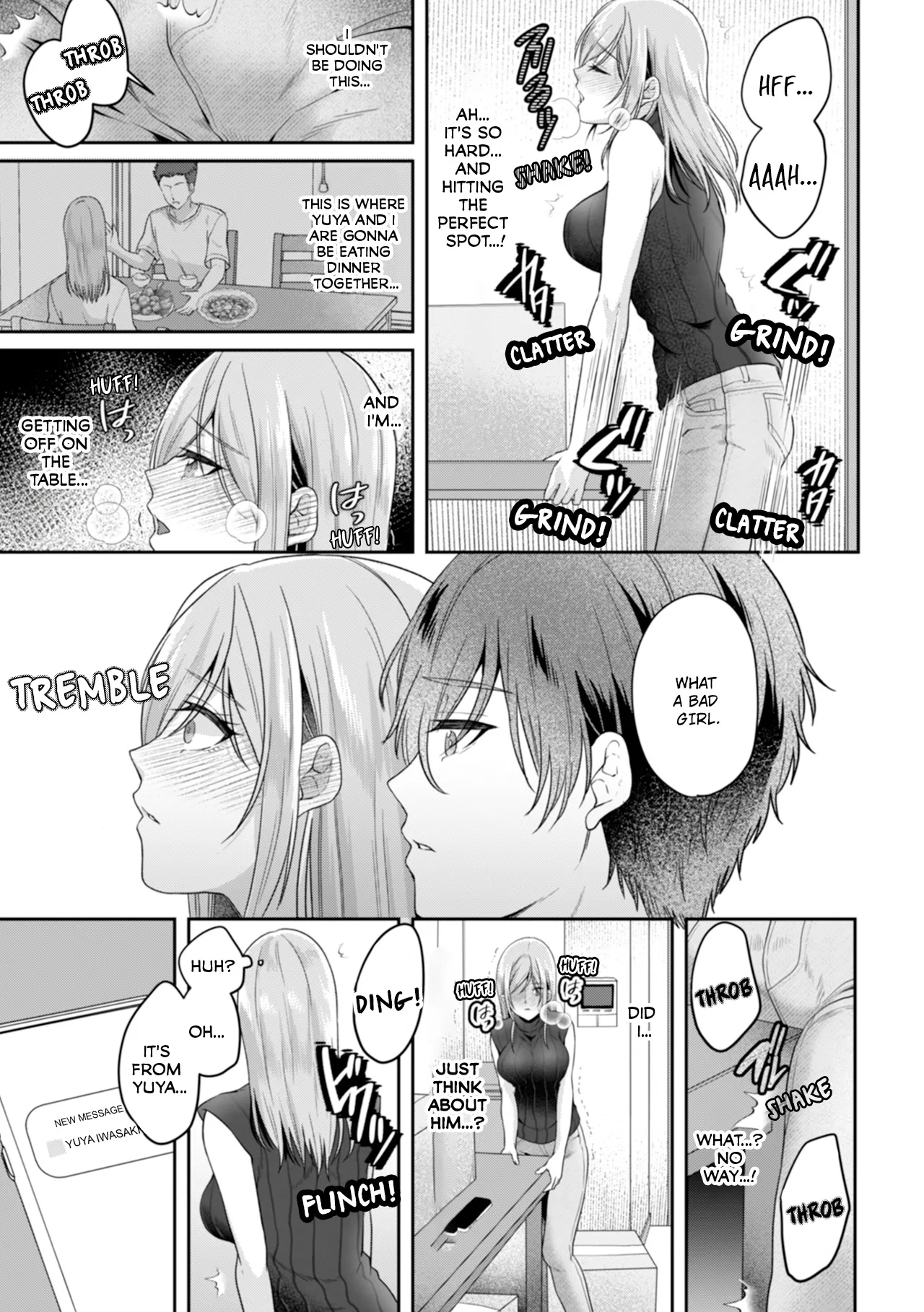 Manin Densha de Shikkin Sunzen!? Chikan Danshi no Ijiwaru na Yubi de Ikasare Tsuzuketa OL | Almost Pissing on a Crowded Train?! #1-16 page 148 - full censorship big breasts hentai manga - read online free