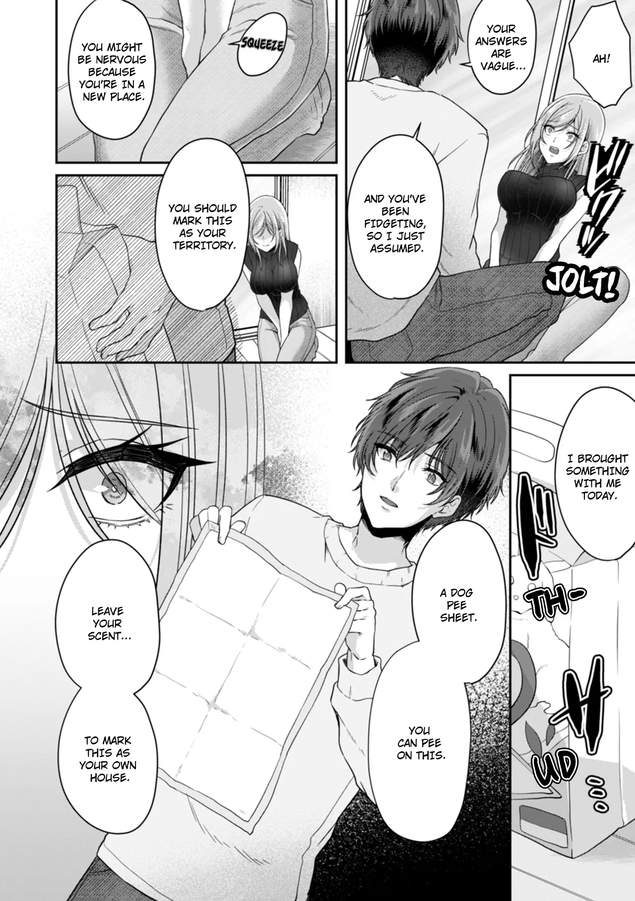 Manin Densha de Shikkin Sunzen!? Chikan Danshi no Ijiwaru na Yubi de Ikasare Tsuzuketa OL | Almost Pissing on a Crowded Train?! #1-16 page 155 - full censorship big breasts hentai manga - read online free