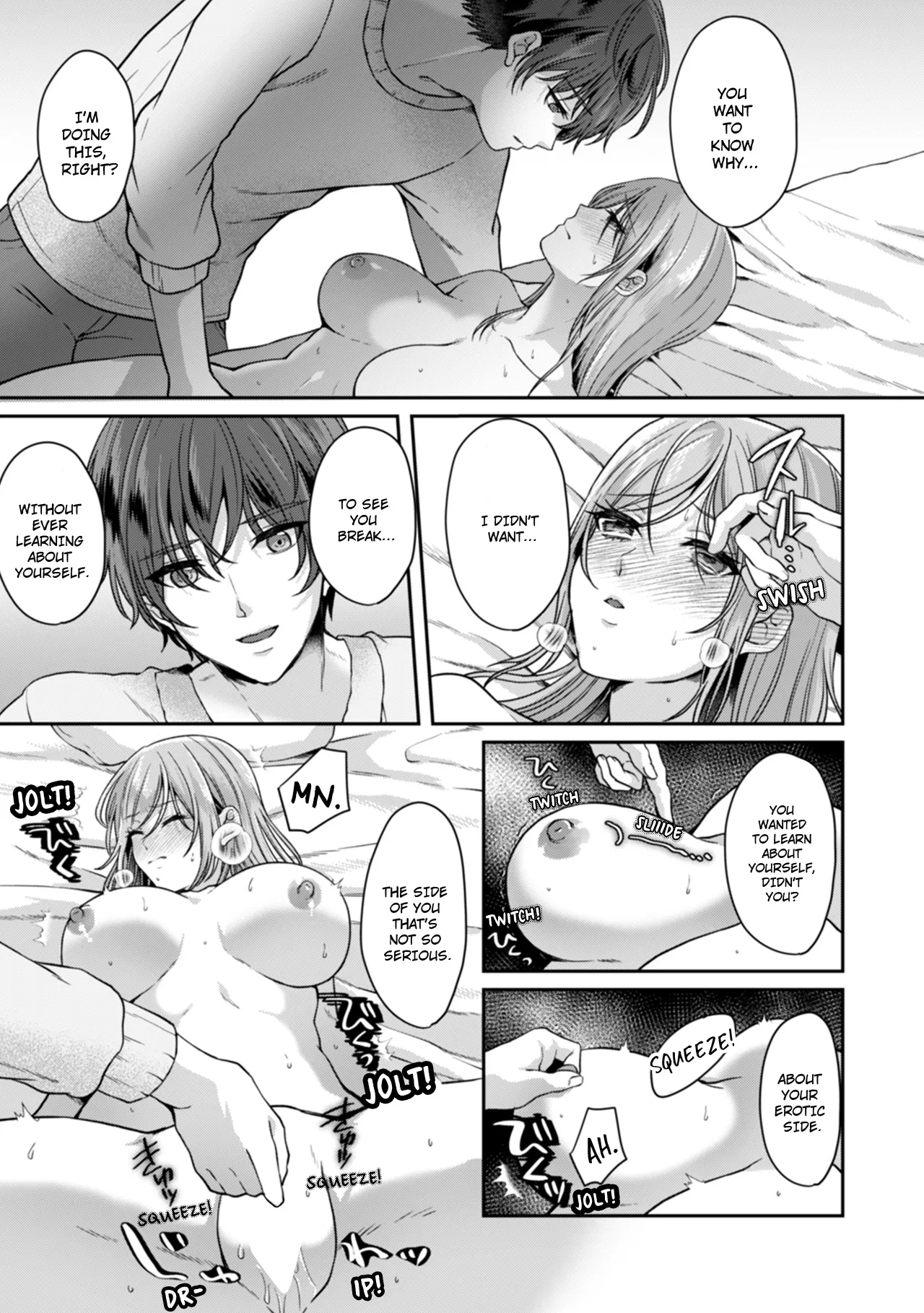 Manin Densha de Shikkin Sunzen!? Chikan Danshi no Ijiwaru na Yubi de Ikasare Tsuzuketa OL | Almost Pissing on a Crowded Train?! #1-16 page 192 - big breasts chastity belt hentai manga - read online free