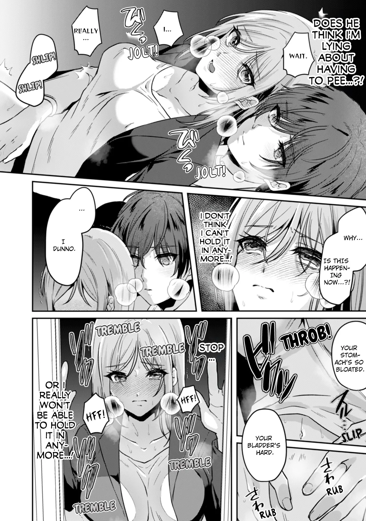 Manin Densha de Shikkin Sunzen!? Chikan Danshi no Ijiwaru na Yubi de Ikasare Tsuzuketa OL | Almost Pissing on a Crowded Train?! #1-16 page 20 - full censorship big breasts hentai manga - read online free