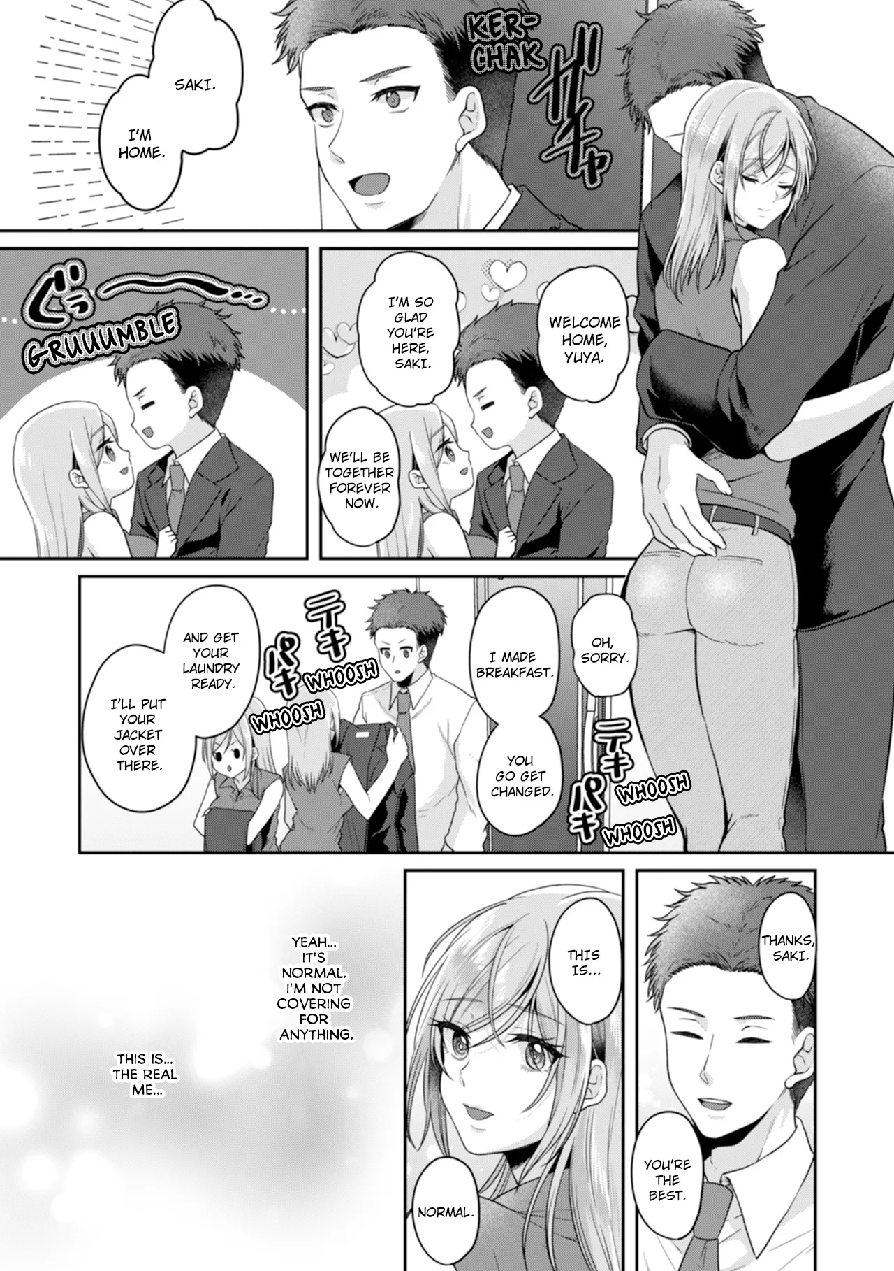 Manin Densha de Shikkin Sunzen!? Chikan Danshi no Ijiwaru na Yubi de Ikasare Tsuzuketa OL | Almost Pissing on a Crowded Train?! #1-16 page 212 - big breasts chastity belt hentai manga - read online free